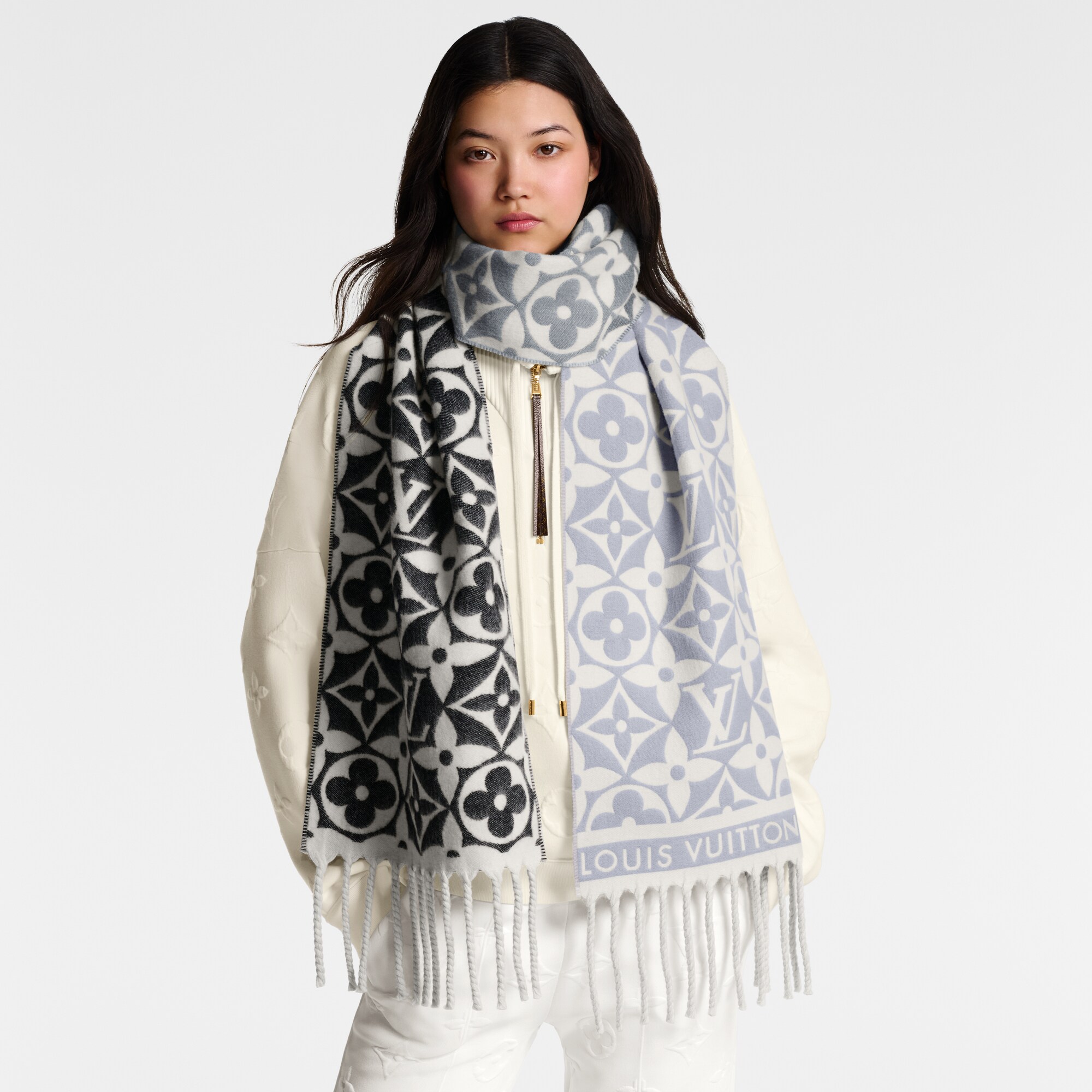 Bufanda LV Frosty Gradient S00 Mujer Accesorios Bufandas | LOUIS VUITTON (Zoom de producto)