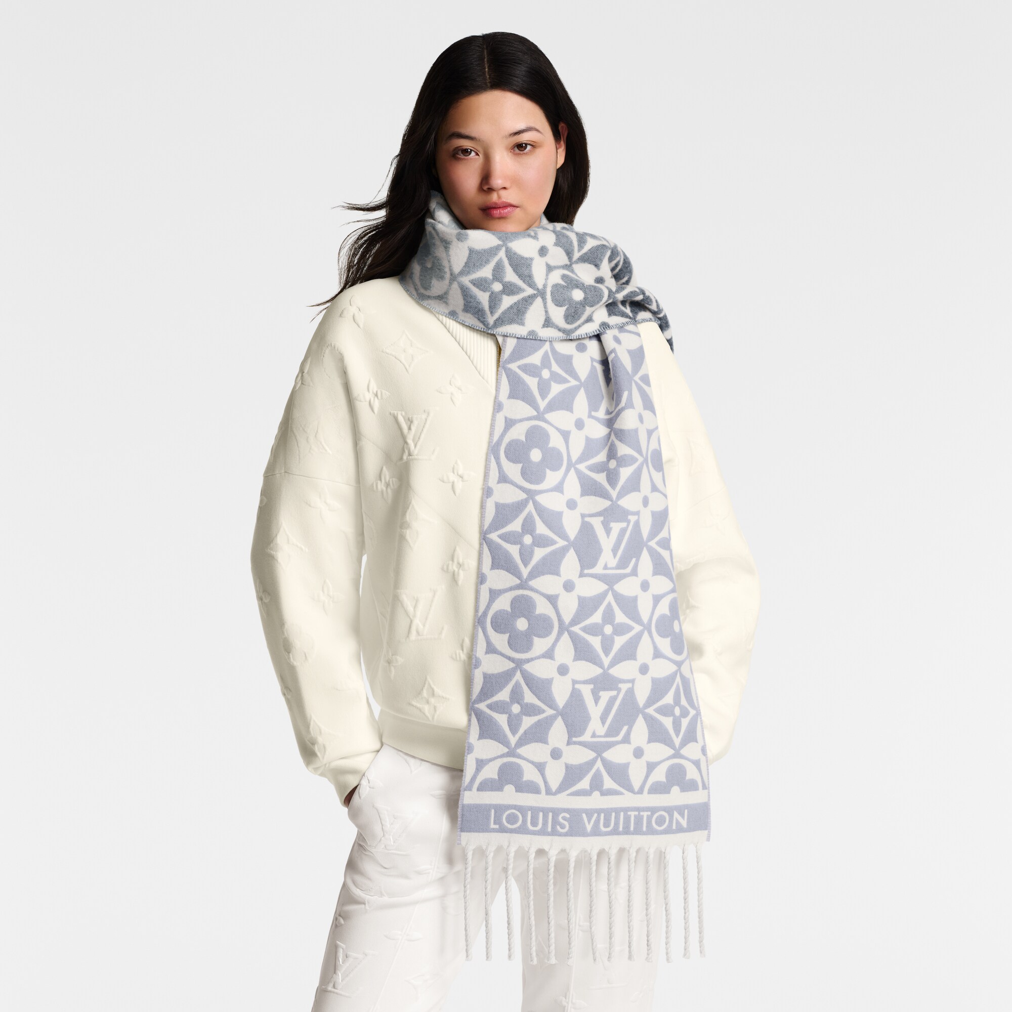 Bufanda LV Frosty Gradient S00 Mujer Accesorios Bufandas | LOUIS VUITTON (Zoom de producto)