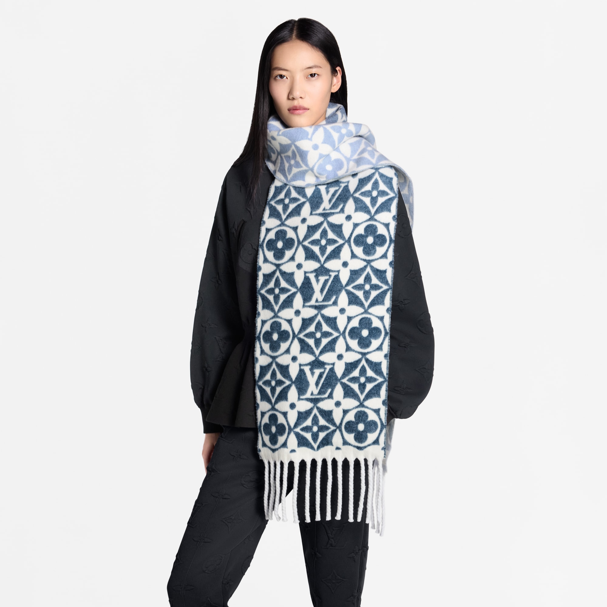 Bufanda LV Frosty Gradient S00 Mujer Accesorios Bufandas | LOUIS VUITTON (Zoom de producto)