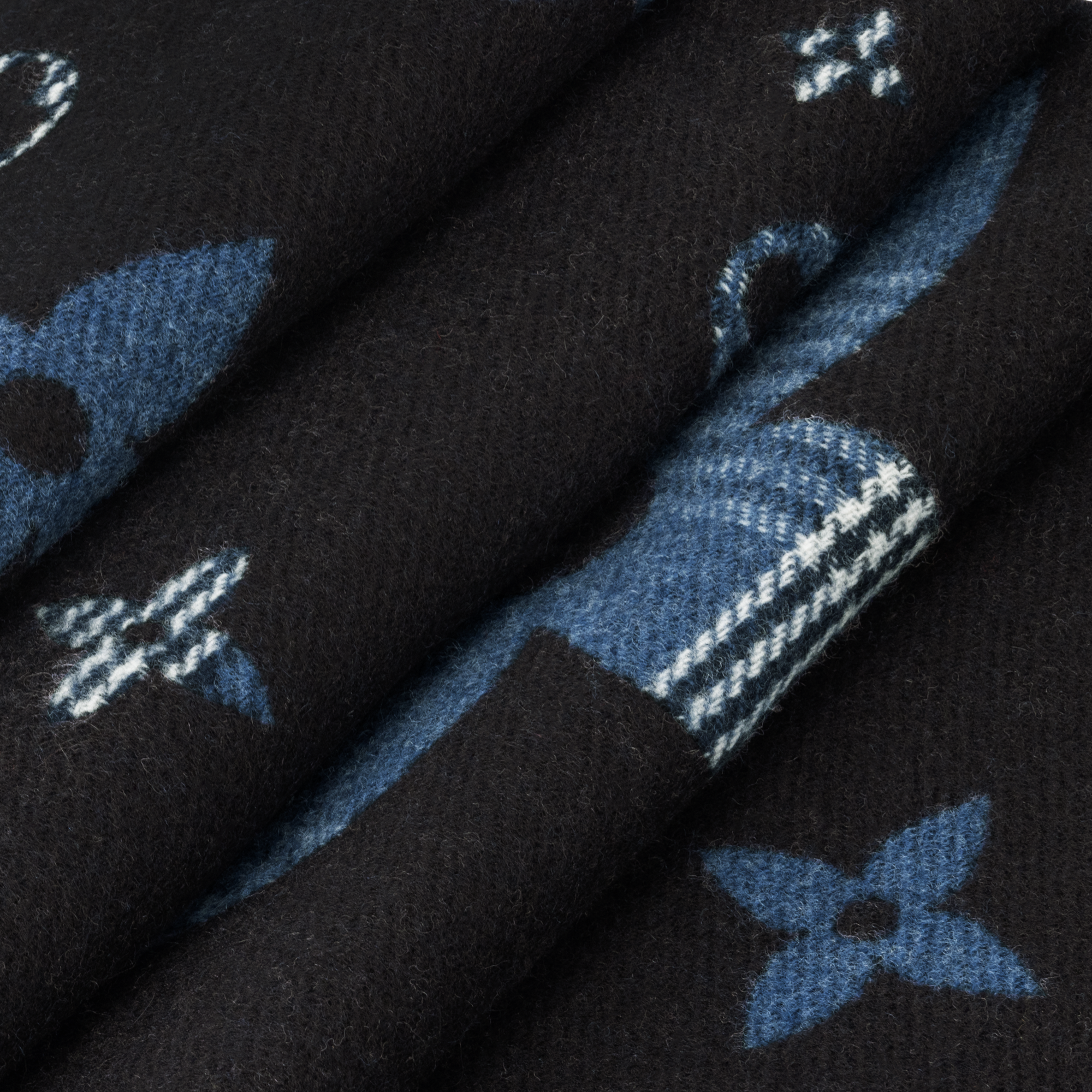 Bufanda LV Galaxy Tartan S00 Hombre Accesorios Bufandas | LOUIS VUITTON (Zoom de producto)