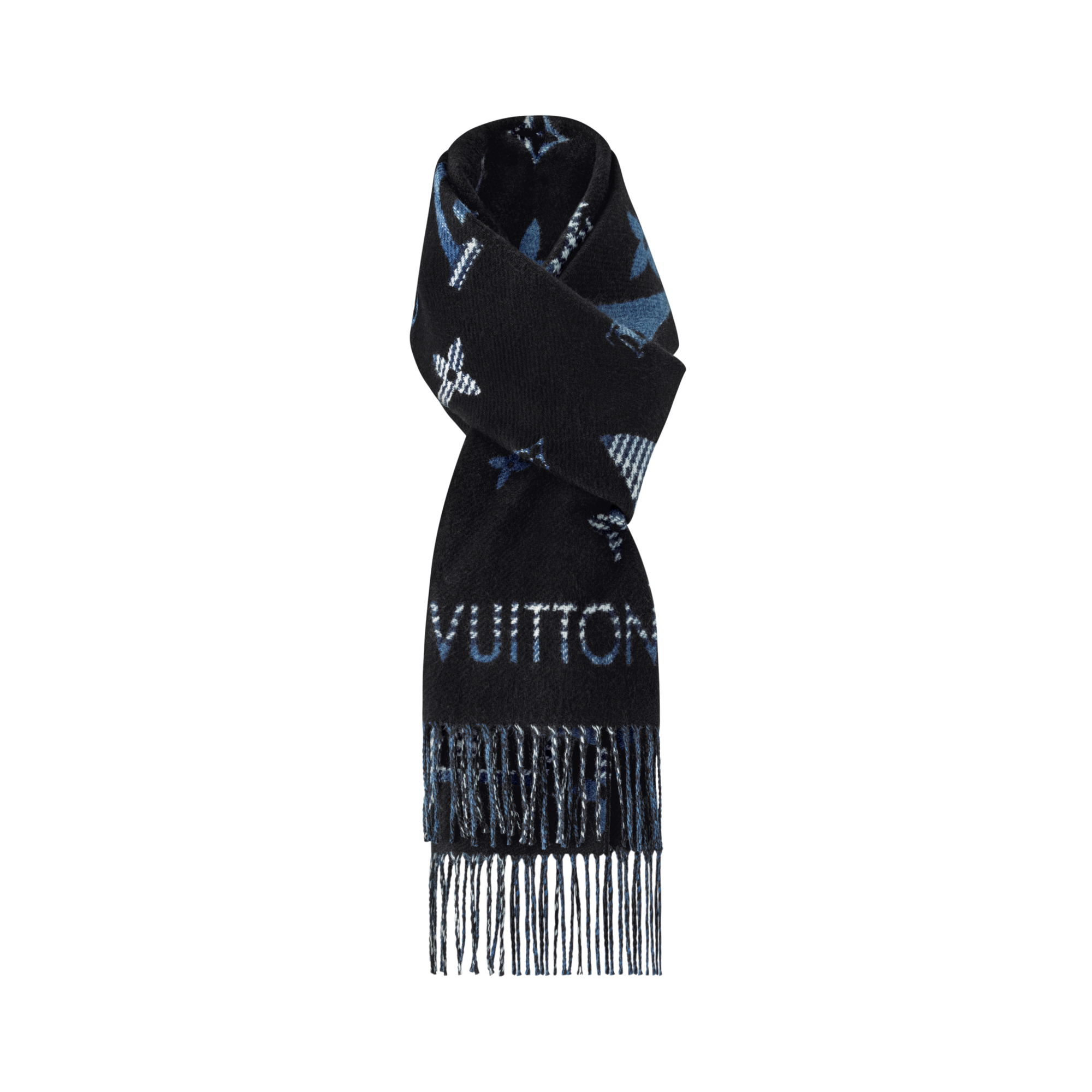 Bufanda LV Galaxy Tartan S00 Hombre Accesorios Bufandas | LOUIS VUITTON (Zoom de producto)