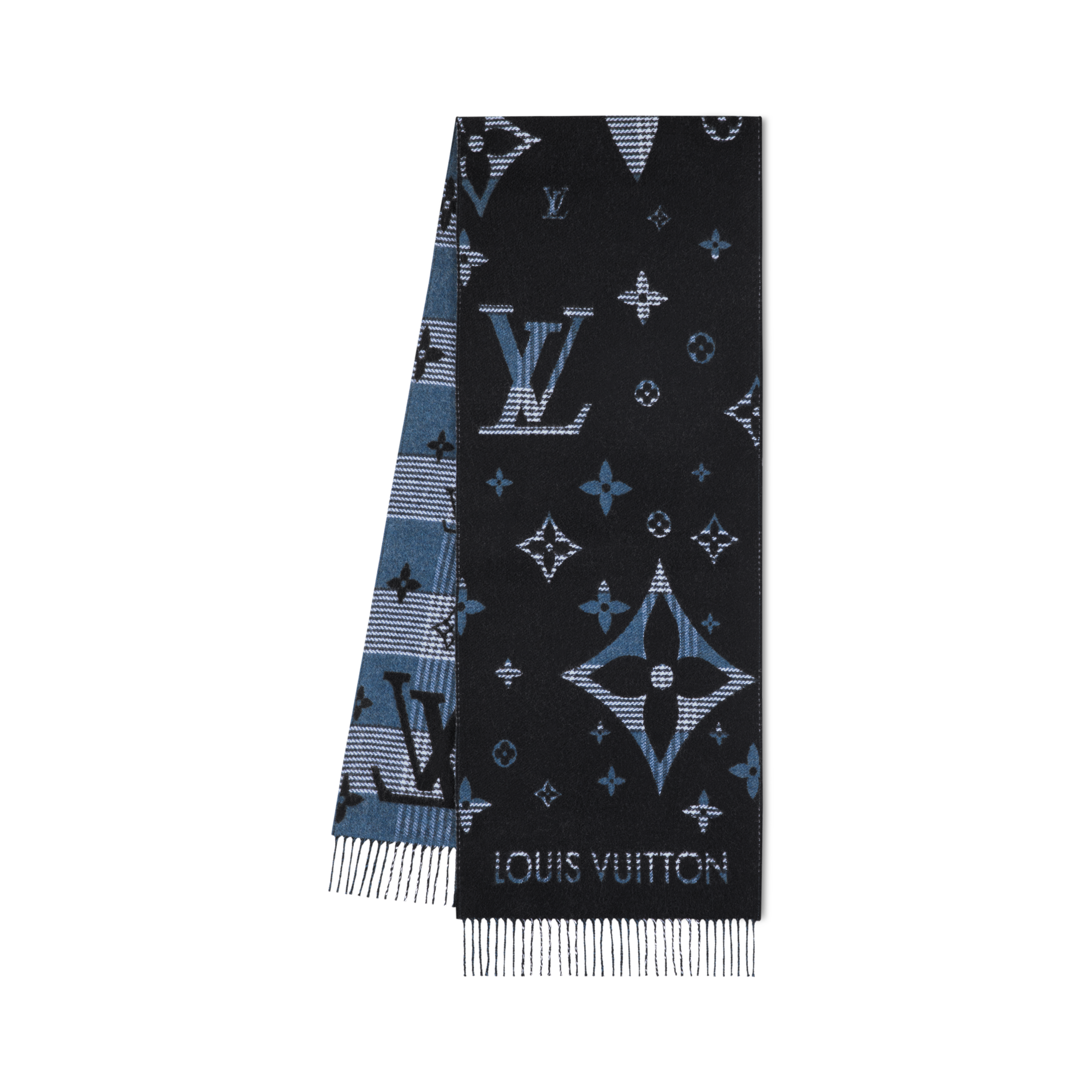 Bufanda LV Galaxy Tartan S00 Hombre Accesorios Bufandas | LOUIS VUITTON (Zoom de producto)