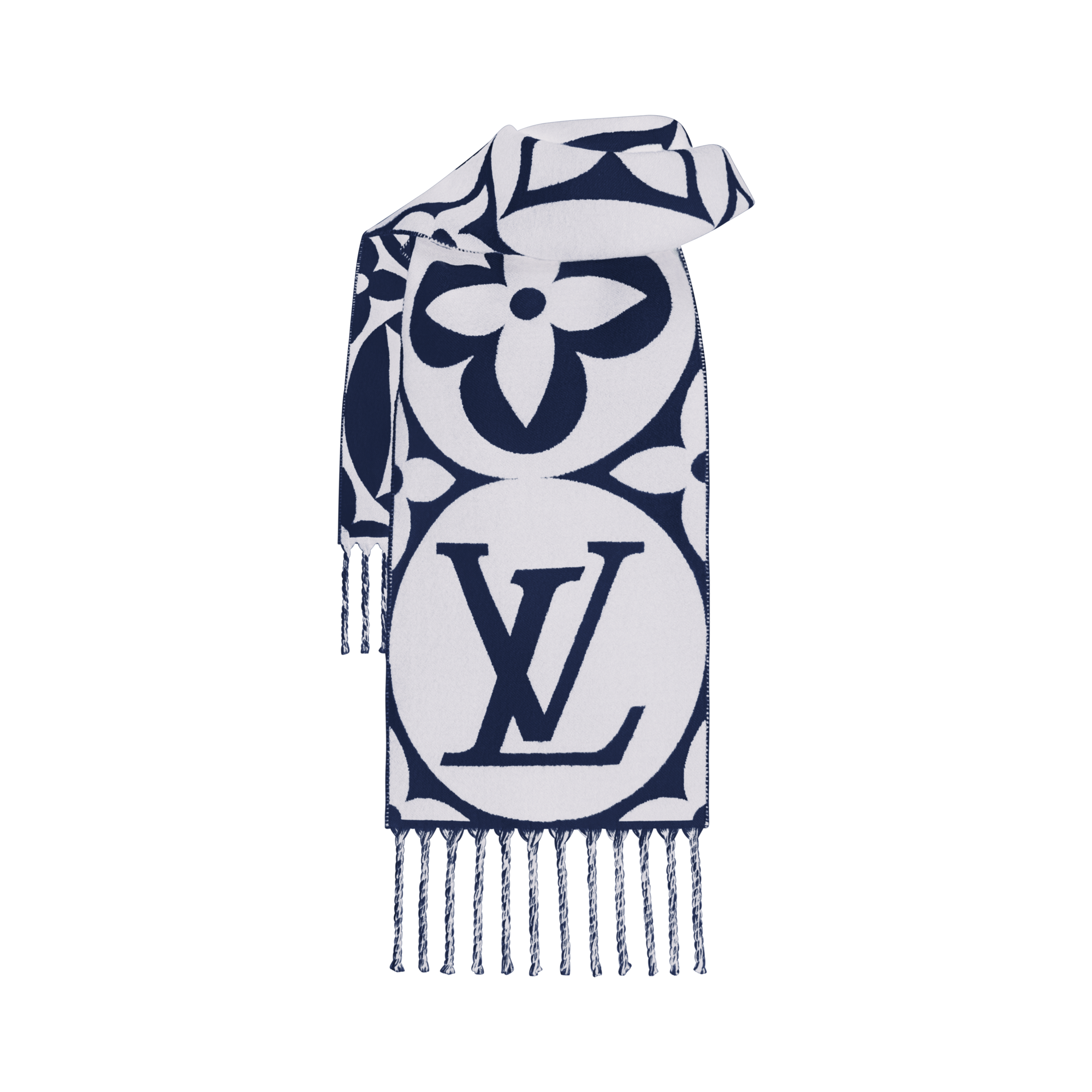 Bufanda LV Medallion S00 Mujer Accesorios Bufandas | LOUIS VUITTON (Zoom de producto)