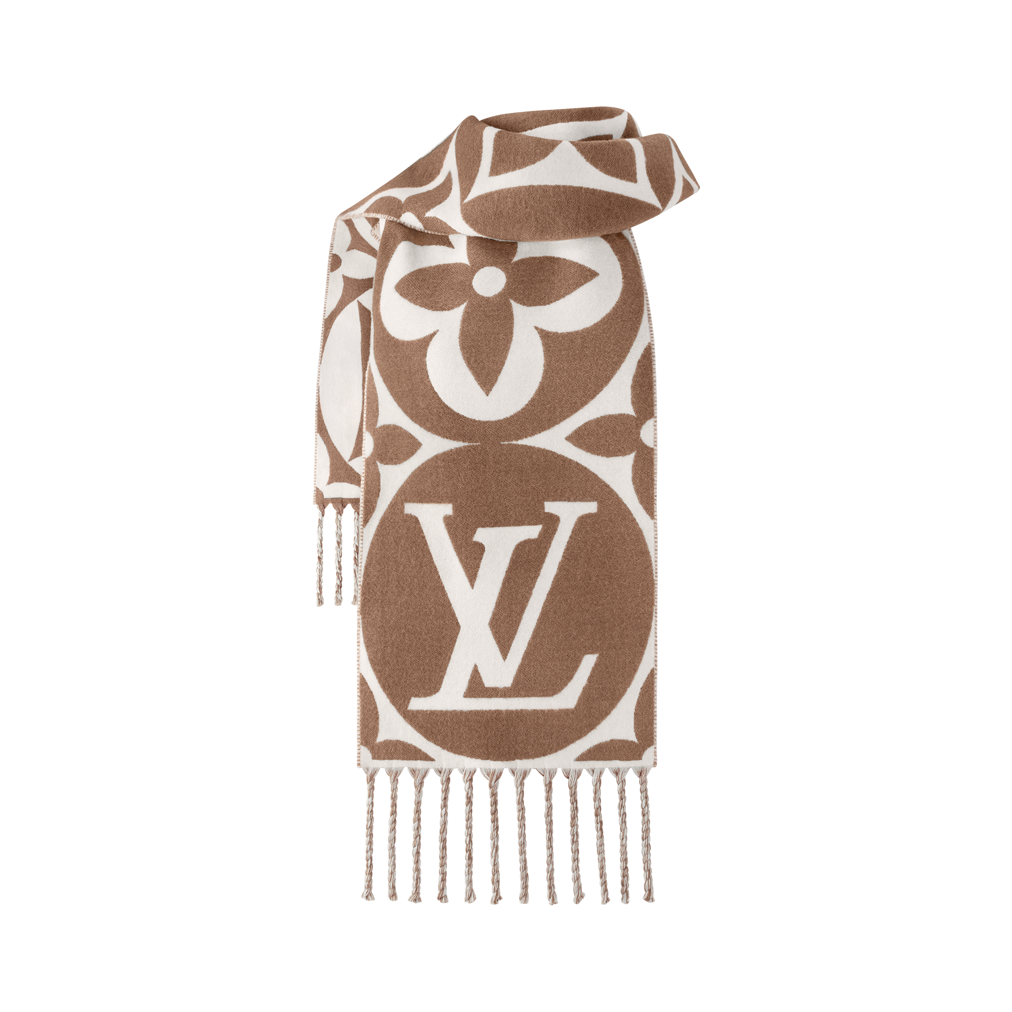 Bufanda LV Medallion S00 Mujer Accesorios Bufandas | LOUIS VUITTON (Zoom de producto)