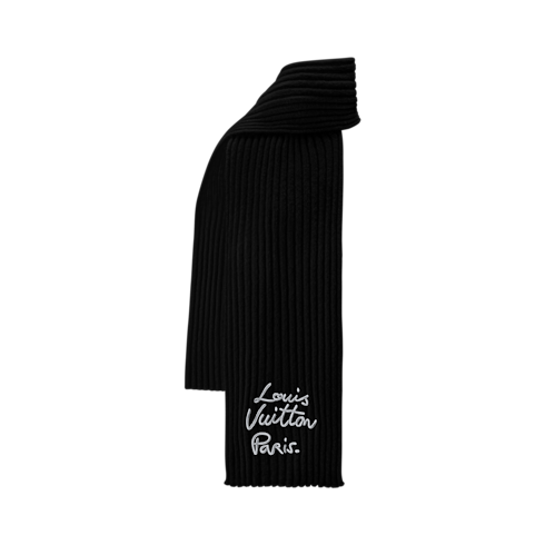 Bufanda LV Script S00 Mujer Accesorios Bufandas | LOUIS VUITTON (Zoom de producto)