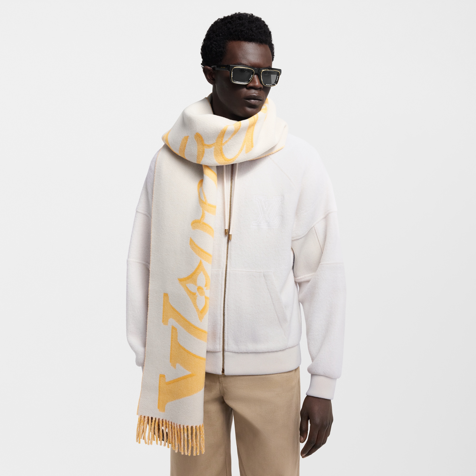 Bufanda LV Vers S00 Hombre Accesorios Bufandas | LOUIS VUITTON (Zoom de producto)