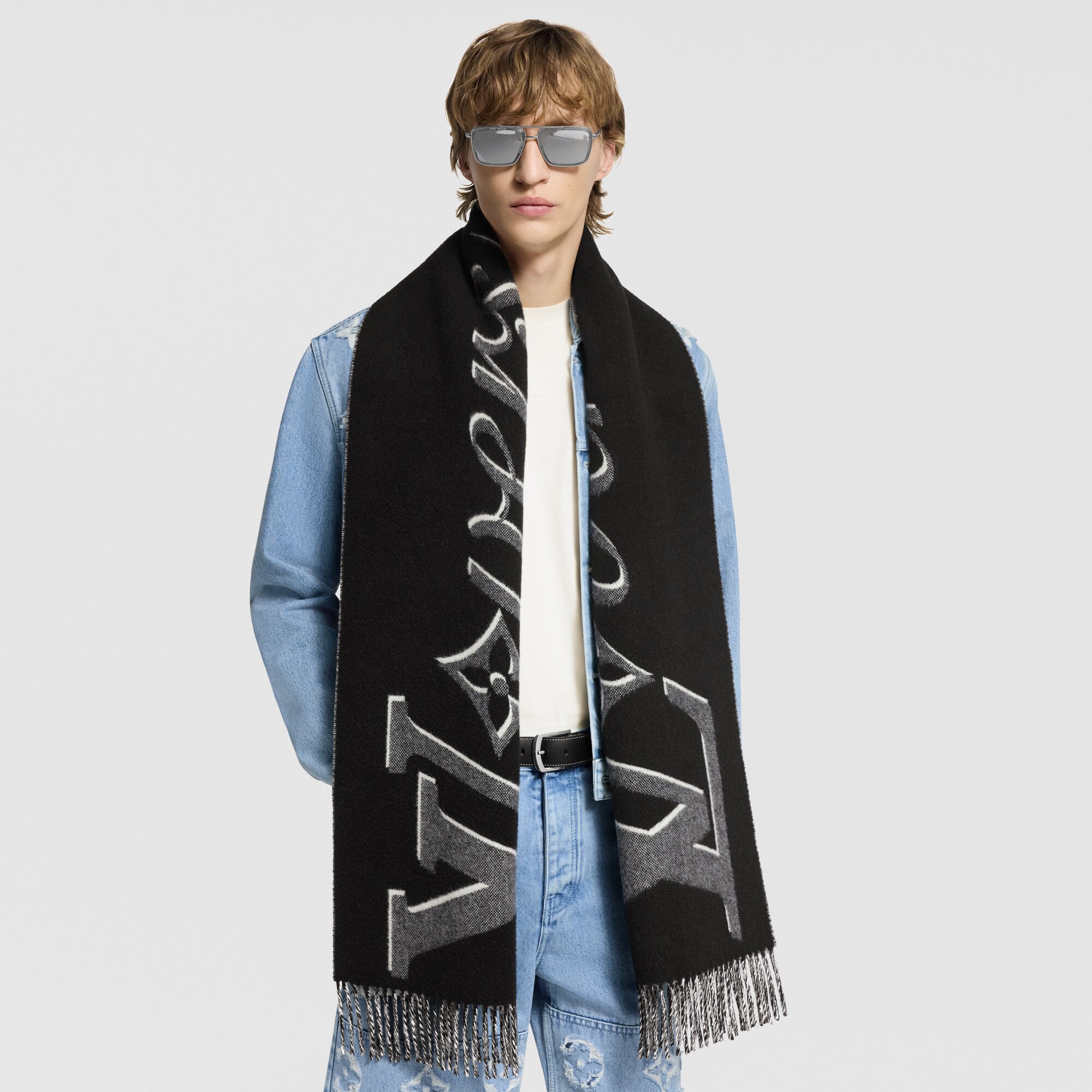 Bufanda LV Vers S00 Hombre Accesorios Bufandas | LOUIS VUITTON (Zoom de producto)
