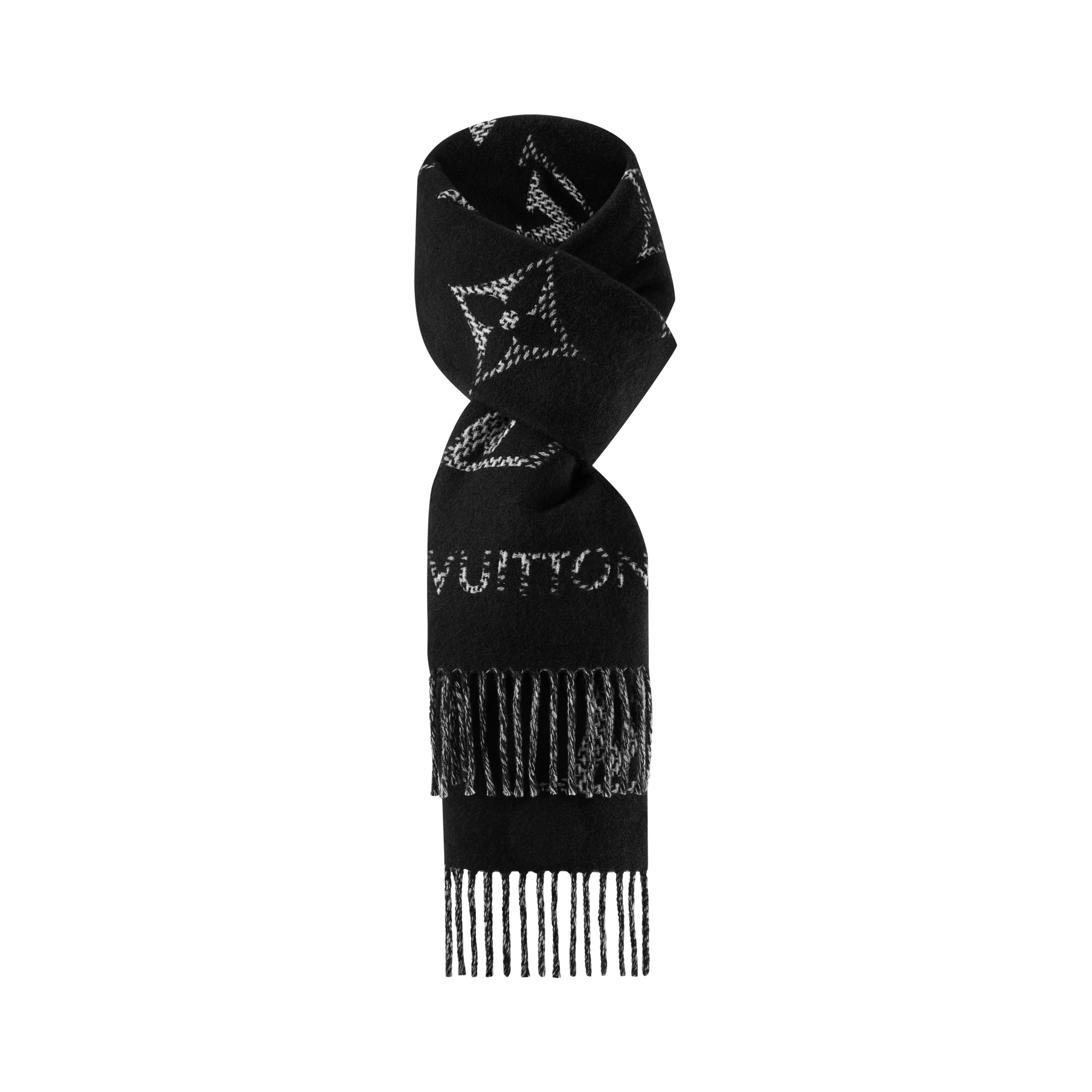 Bufanda Monogram Check S00 Hombre Accesorios Bufandas | LOUIS VUITTON (Zoom de producto)