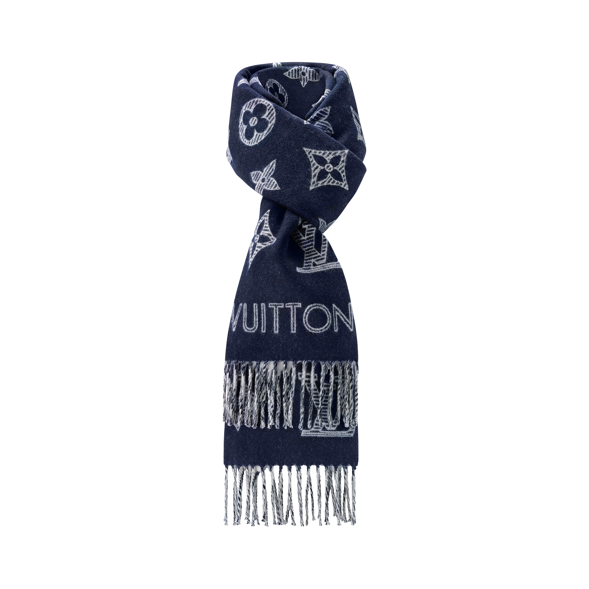 Bufanda Monogram Shadow S00 Hombre Accesorios Bufandas | LOUIS VUITTON (Zoom de producto)