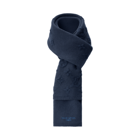 Bufanda Monogram Snow S00 Hombre Accesorios Bufandas | LOUIS VUITTON (Zoom de producto)
