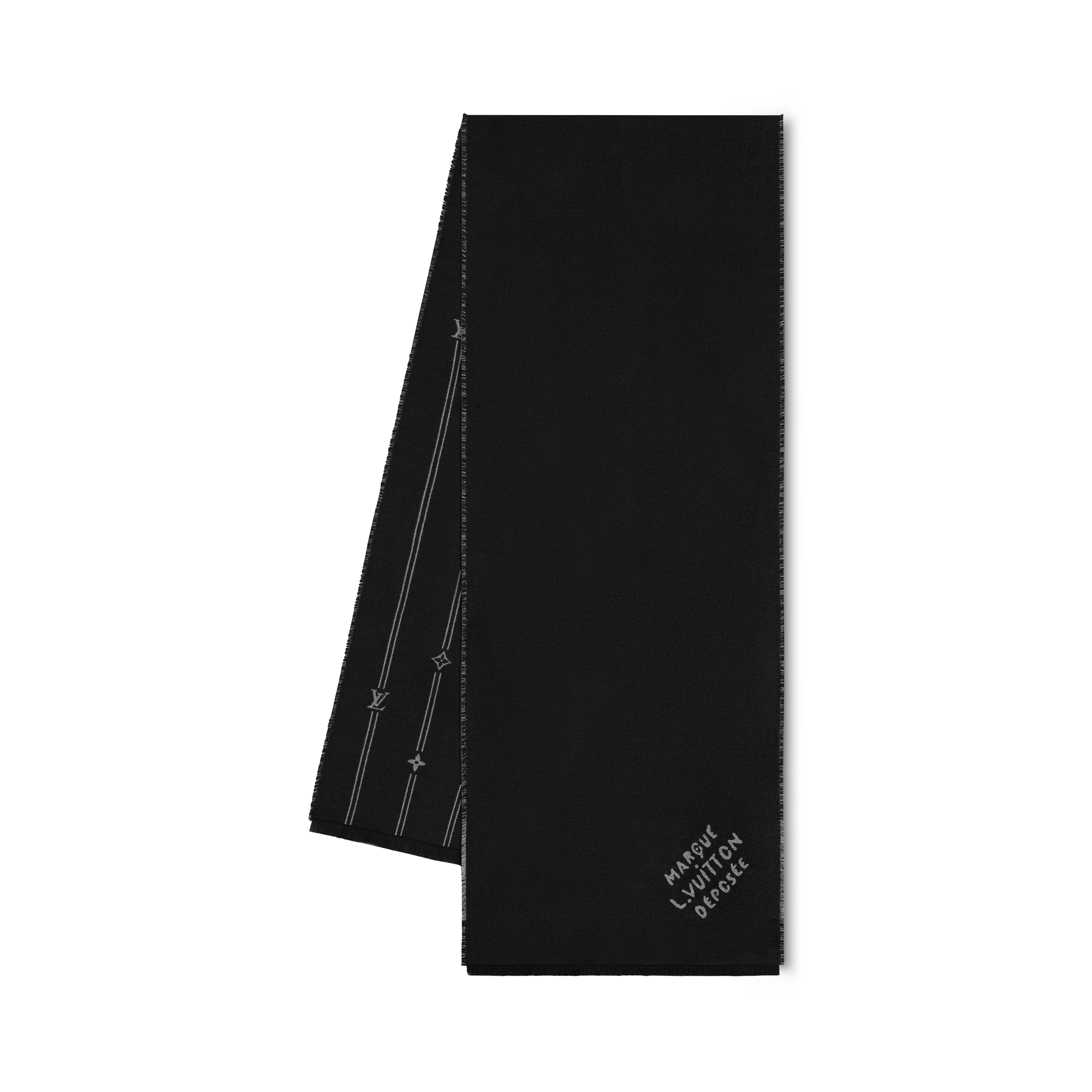 Bufanda Monogram Stripes S00 Hombre Accesorios Bufandas | LOUIS VUITTON (Zoom de producto)