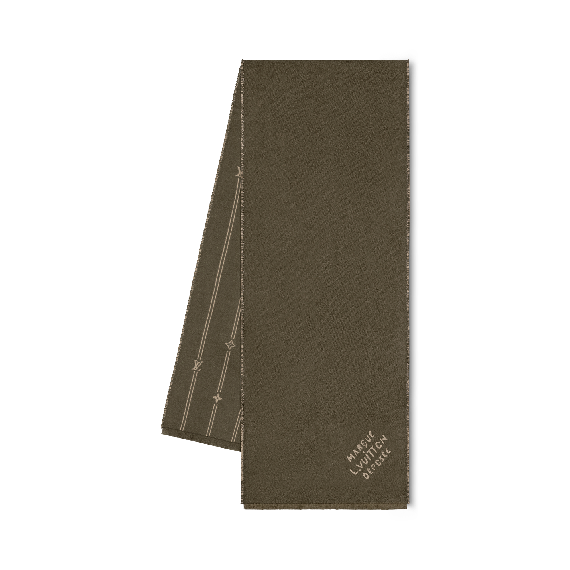 Bufanda Monogram Stripes S00 Hombre Accesorios Bufandas | LOUIS VUITTON (Zoom de producto)
