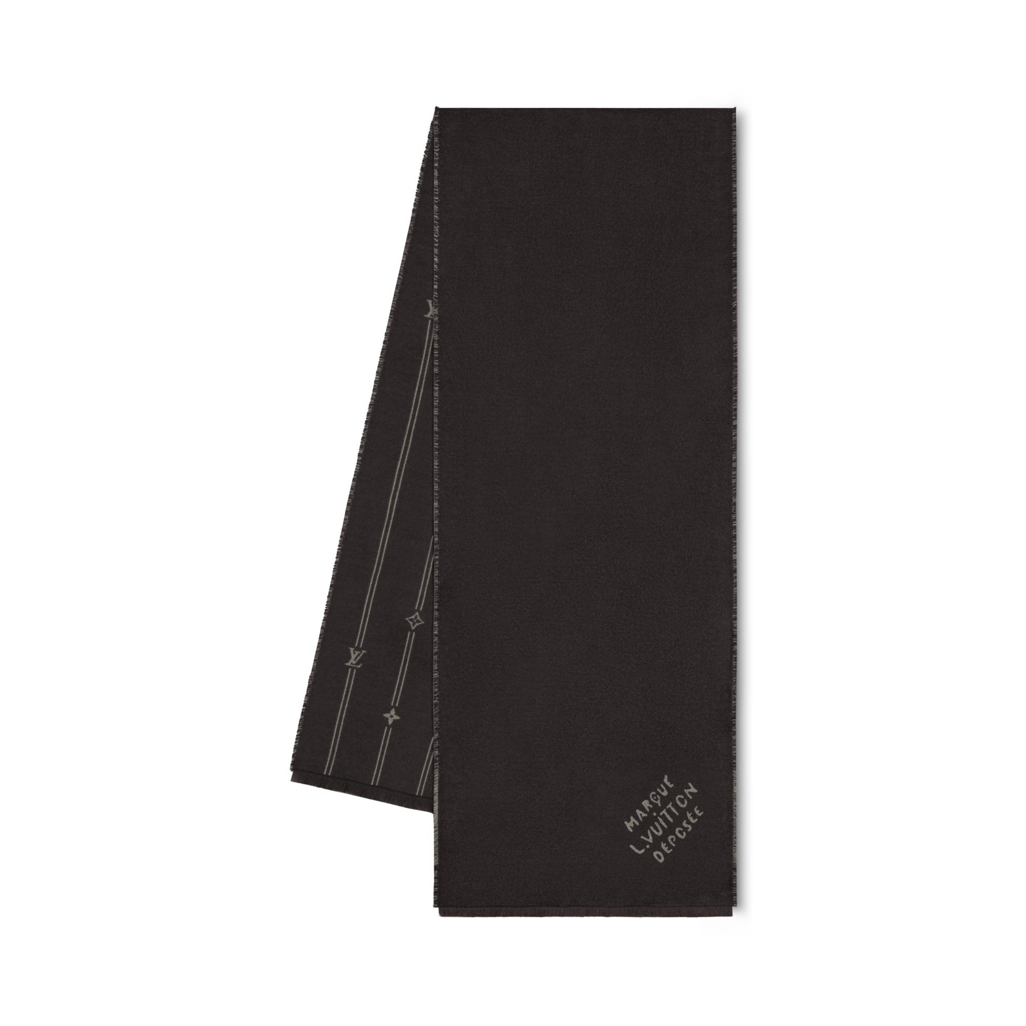 Bufanda Monogram Stripes S00 Hombre Accesorios Bufandas | LOUIS VUITTON (Zoom de producto)