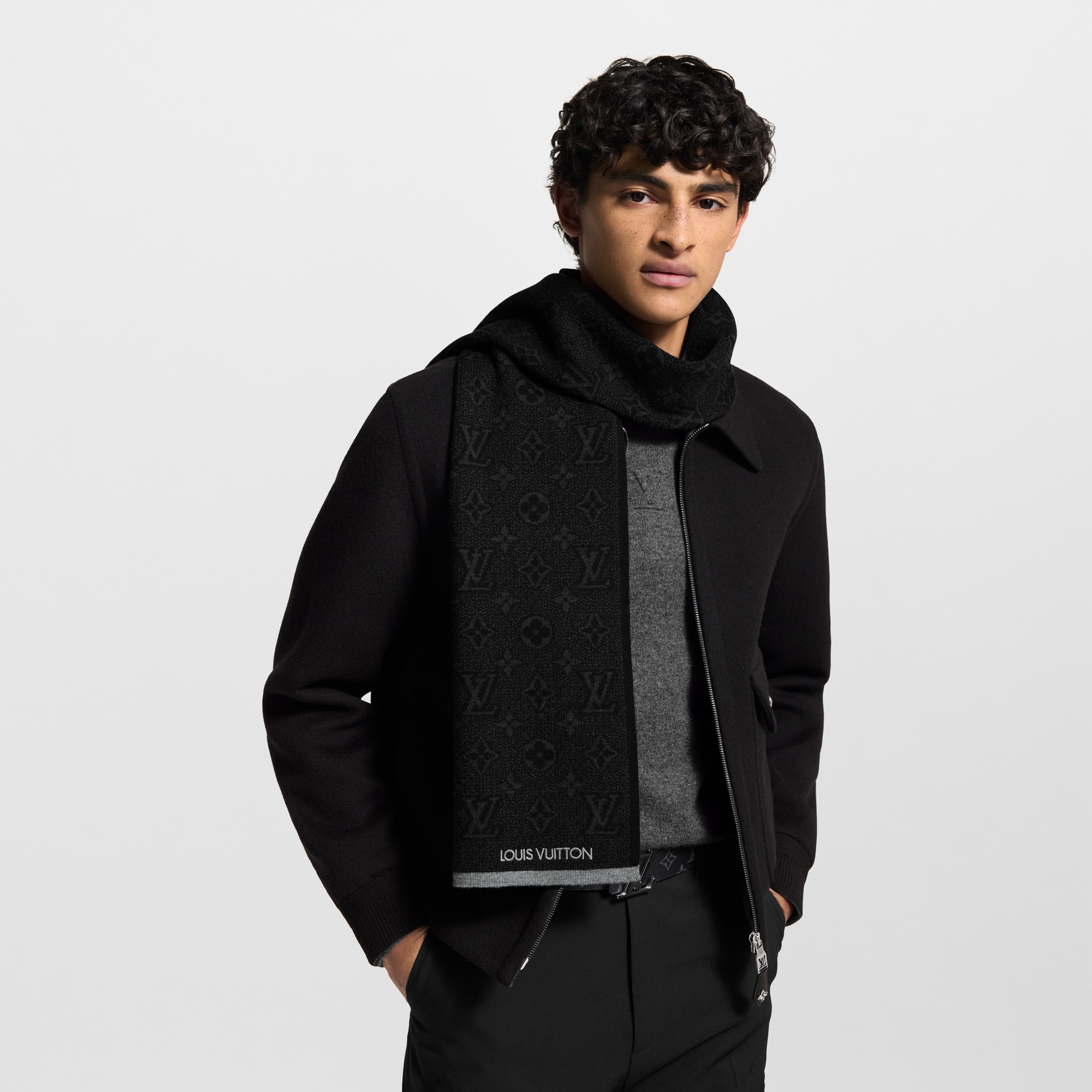Bufanda My Monogram Eclipse S00 Hombre Accesorios Bufandas | LOUIS VUITTON (Zoom de producto)
