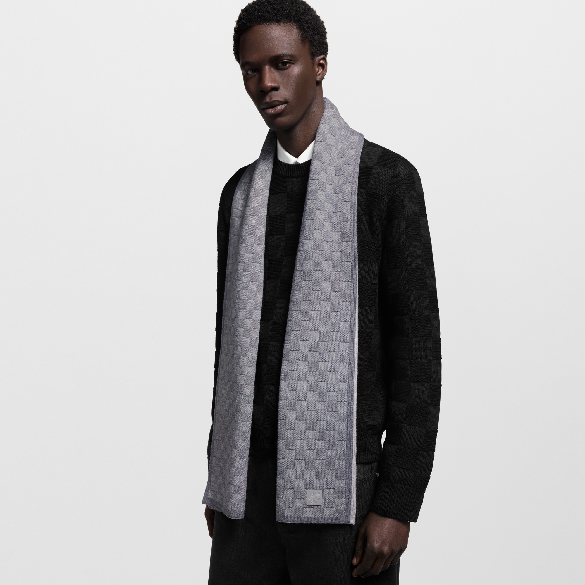 Bufanda Néo Petit Damier S00 Hombre Accesorios Nuevo esta temporada | LOUIS VUITTON (Zoom de producto)