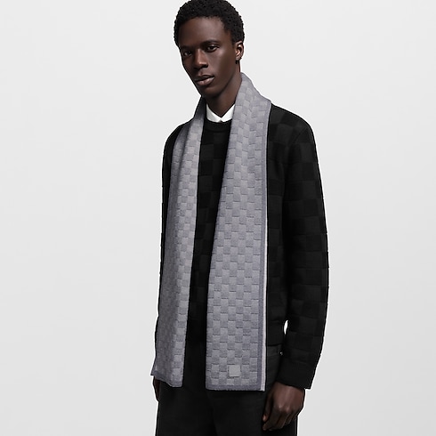 Bufanda Néo Petit Damier S00 Regalos de Navidad Regalos para él } | LOUIS VUITTON (Zoom de producto)
