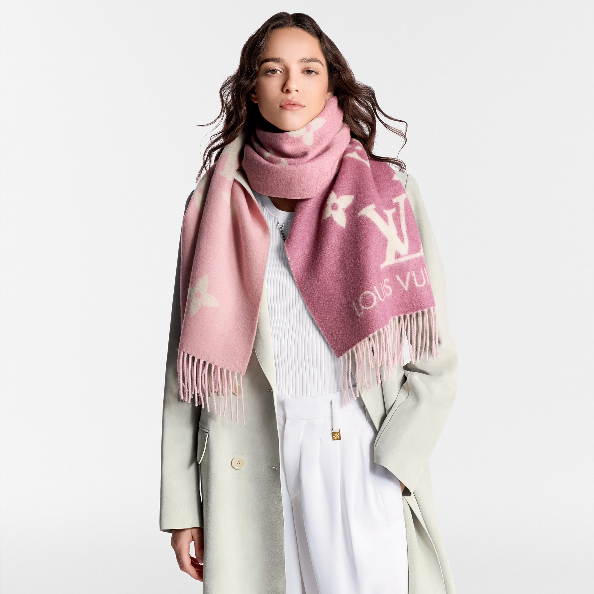 Bufanda Reykjavik Gradient S00 Mujer Accesorios Bufandas | LOUIS VUITTON (Zoom de producto)