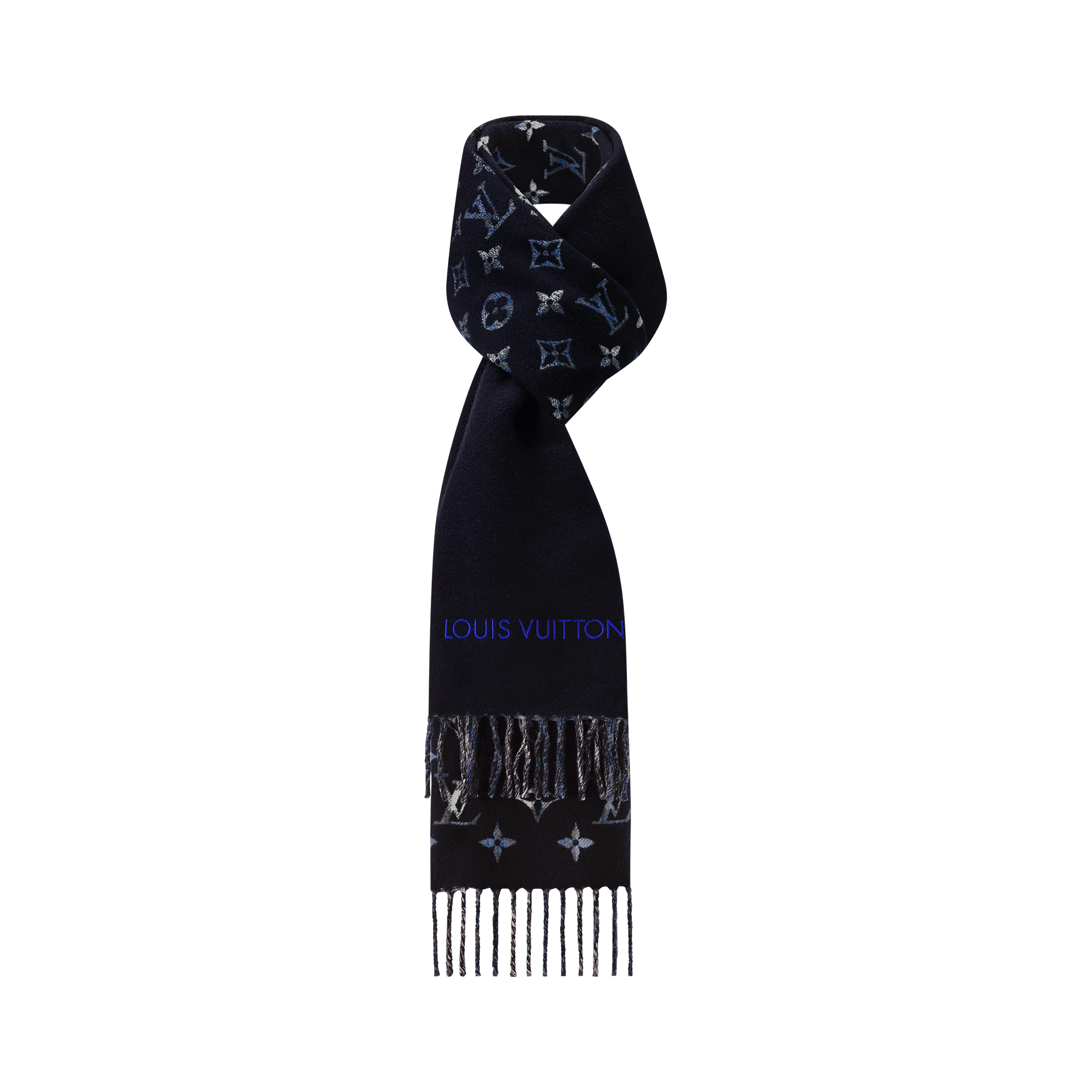 Bufanda urbana Monogram Gradient Tartan S00 Hombre Accesorios Bufandas | LOUIS VUITTON (Zoom de producto)