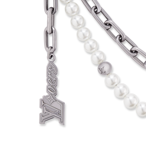 Cadena y colgante Pearls S00 Hombre Accesorios Llaveros y charms | LOUIS VUITTON (Zoom de producto)