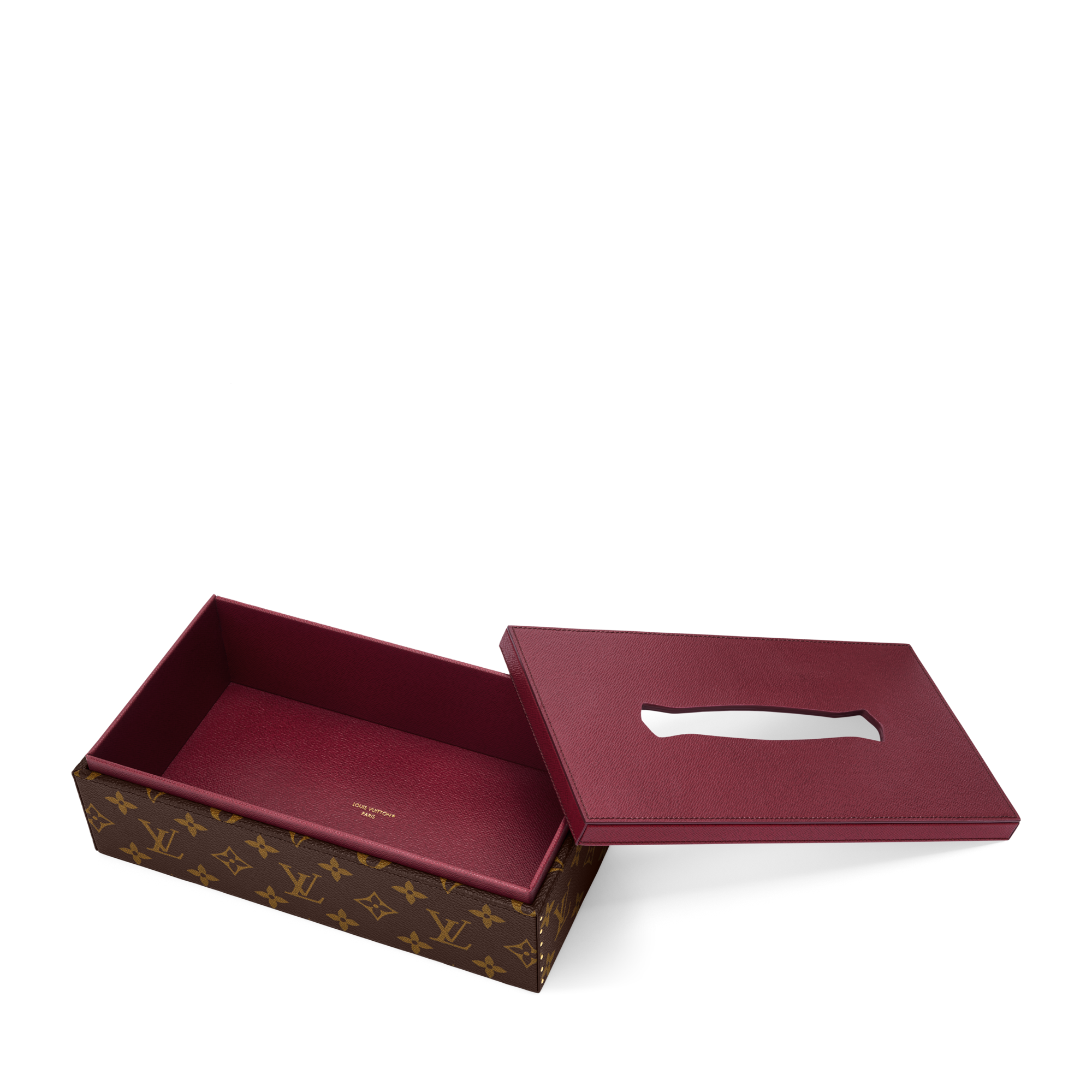 Caja de pañuelos S00 Baúles, Viaje y Hogar Libros Artículos de papelería | LOUIS VUITTON (Zoom de producto)