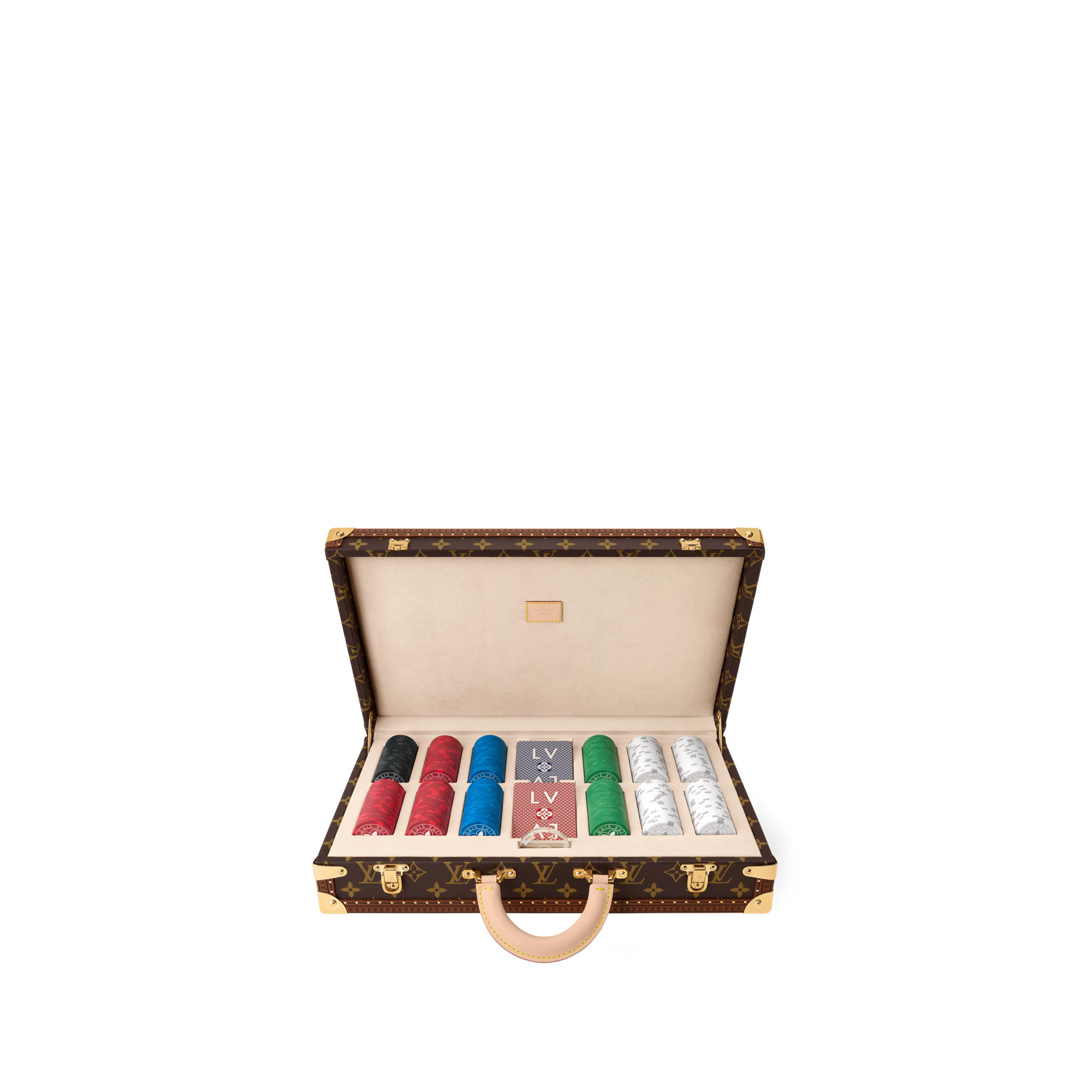 Caja de póker Lona Monogram Baúles, Viaje y Hogar Baúles y Cofres Cofres | LOUIS VUITTON (Zoom de producto)