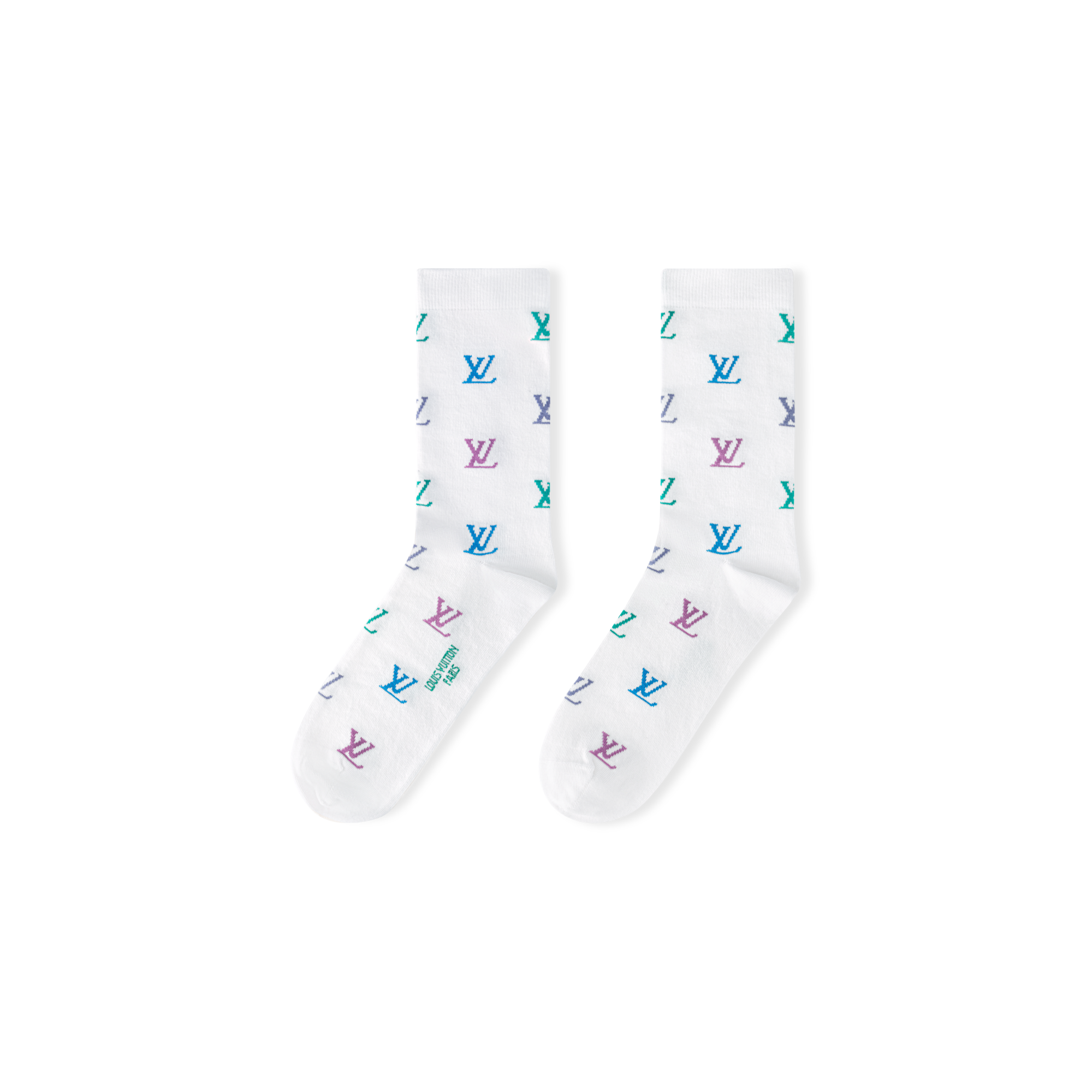 Calcetines LV Blason Shading S00 Hombre Accesorios Accesorios para el hogar | LOUIS VUITTON (Zoom de producto)