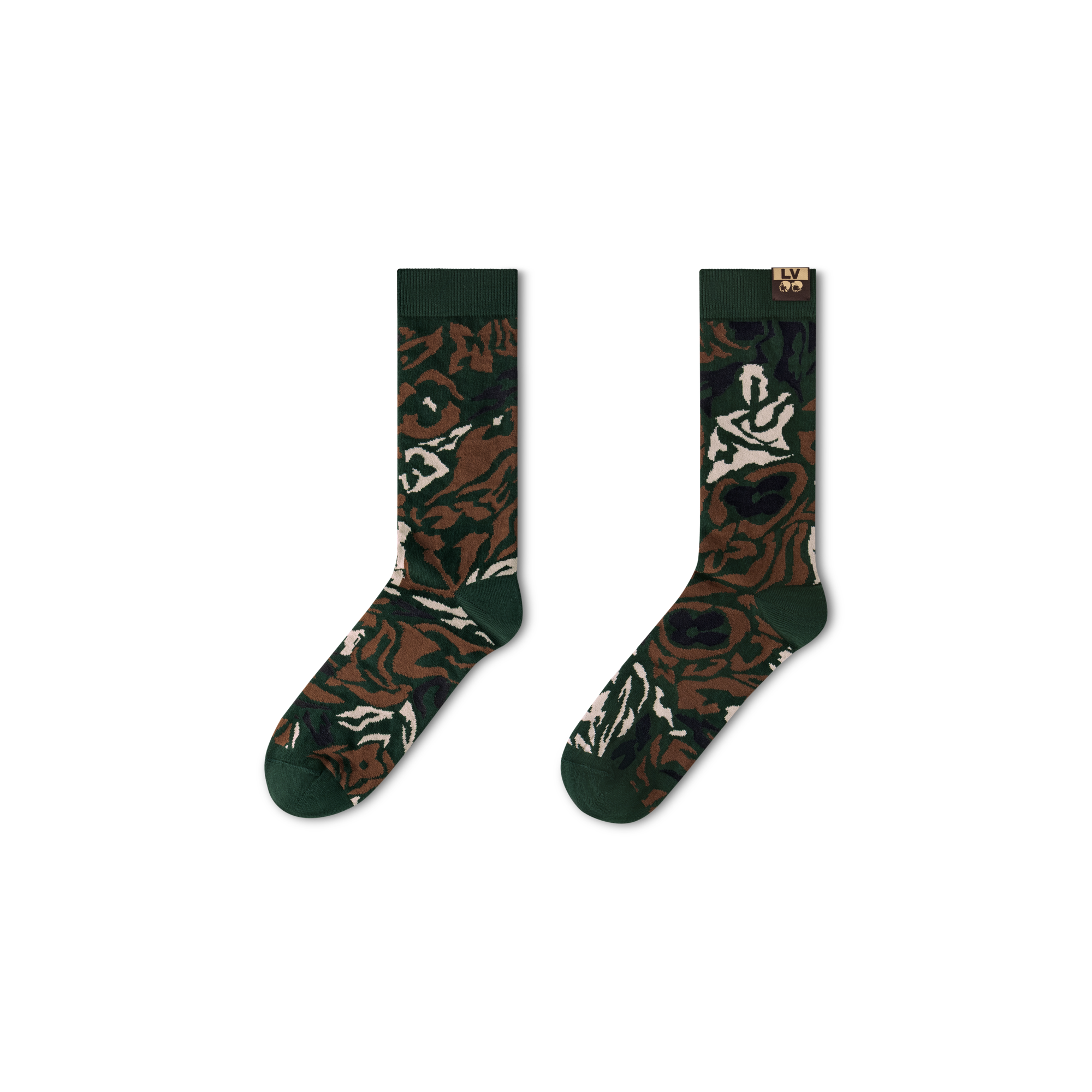 Calcetines LV Camo S00 Hombre Accesorios Accesorios para el hogar | LOUIS VUITTON (Zoom de producto)