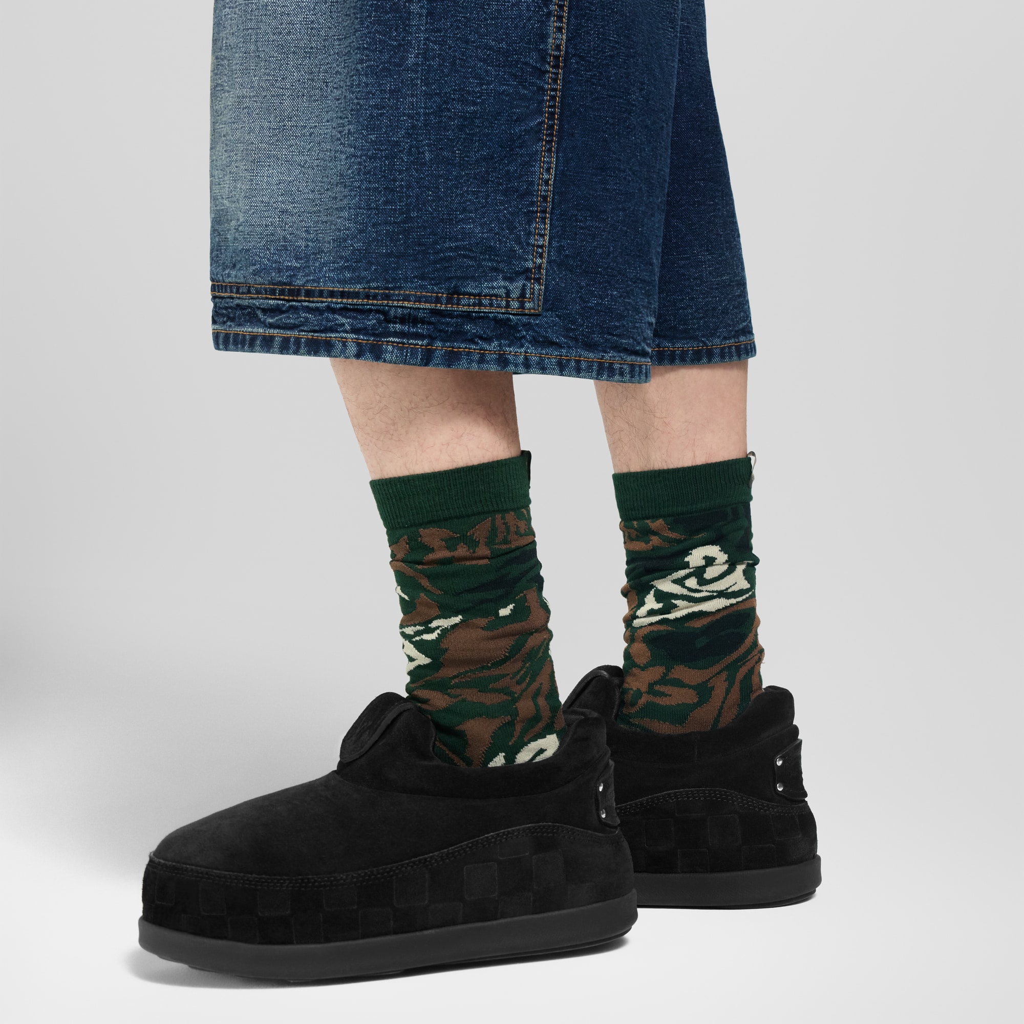 Calcetines LV Camo S00 Hombre Accesorios Accesorios para el hogar | LOUIS VUITTON (Zoom de producto)