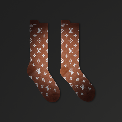 Calcetines Monogram Reflective S00 Hombre Accesorios Sombreros, Gorros y Guantes | LOUIS VUITTON