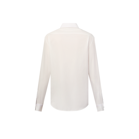 Camisa clásica bordada Hombre Prêt-à-Porter Camisas | LOUIS VUITTON (Zoom de producto)