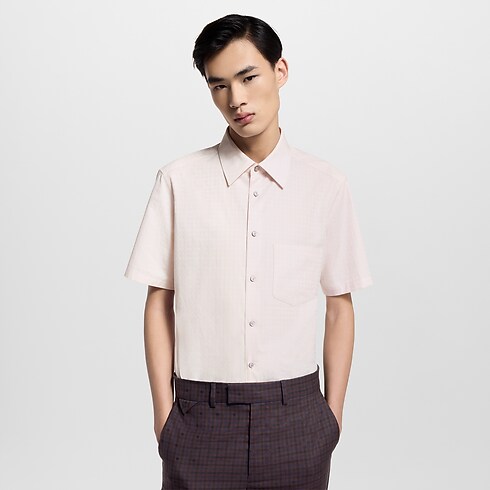 Camisa clásica de manga corta Hombre Prêt-à-Porter Camisas | LOUIS VUITTON (Zoom de producto)
