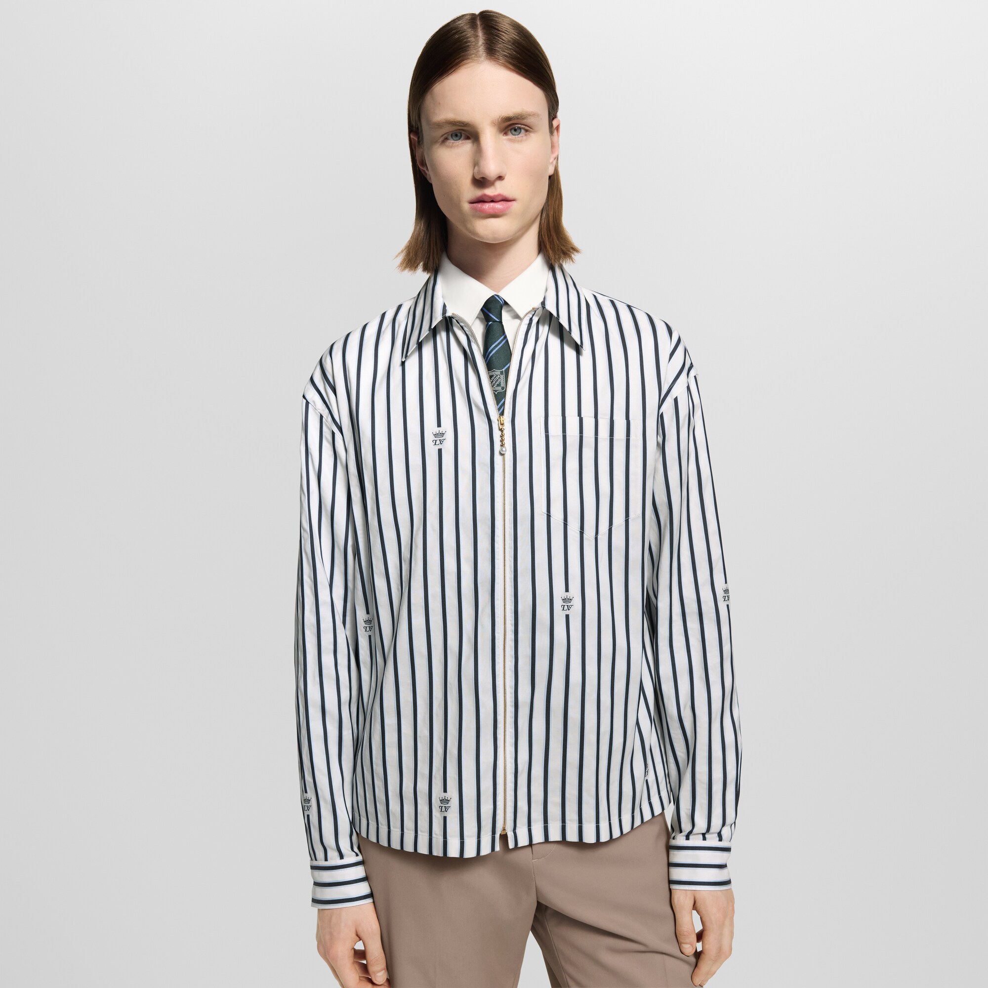 Camisa con cremallera  Hombre Prêt-à-Porter Camisas | LOUIS VUITTON (Zoom de producto)