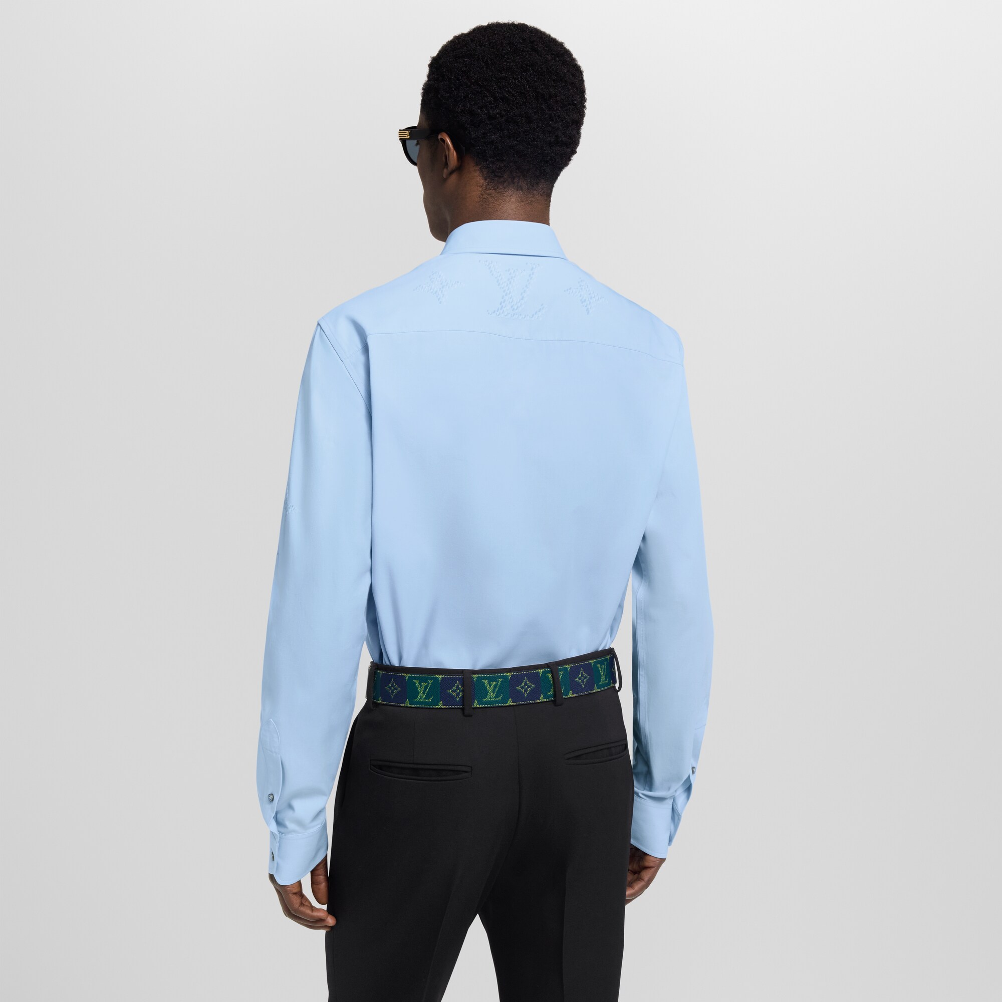 Camisa con estampado Monogram  Hombre Prêt-à-Porter Camisas | LOUIS VUITTON (Zoom de producto)