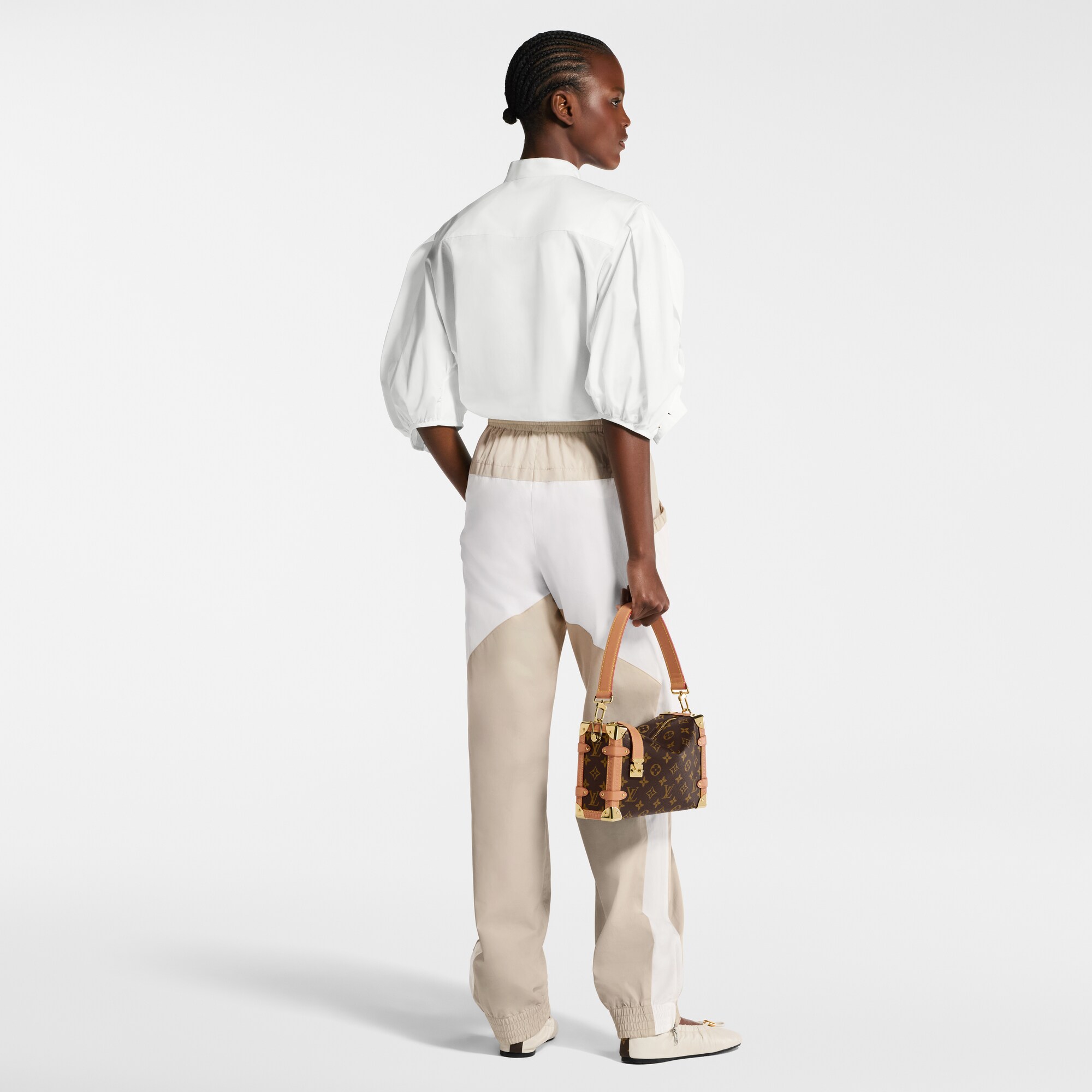 Camisa con manga farol  Mujer Prêt-à-Porter Tops | LOUIS VUITTON (Zoom de producto)