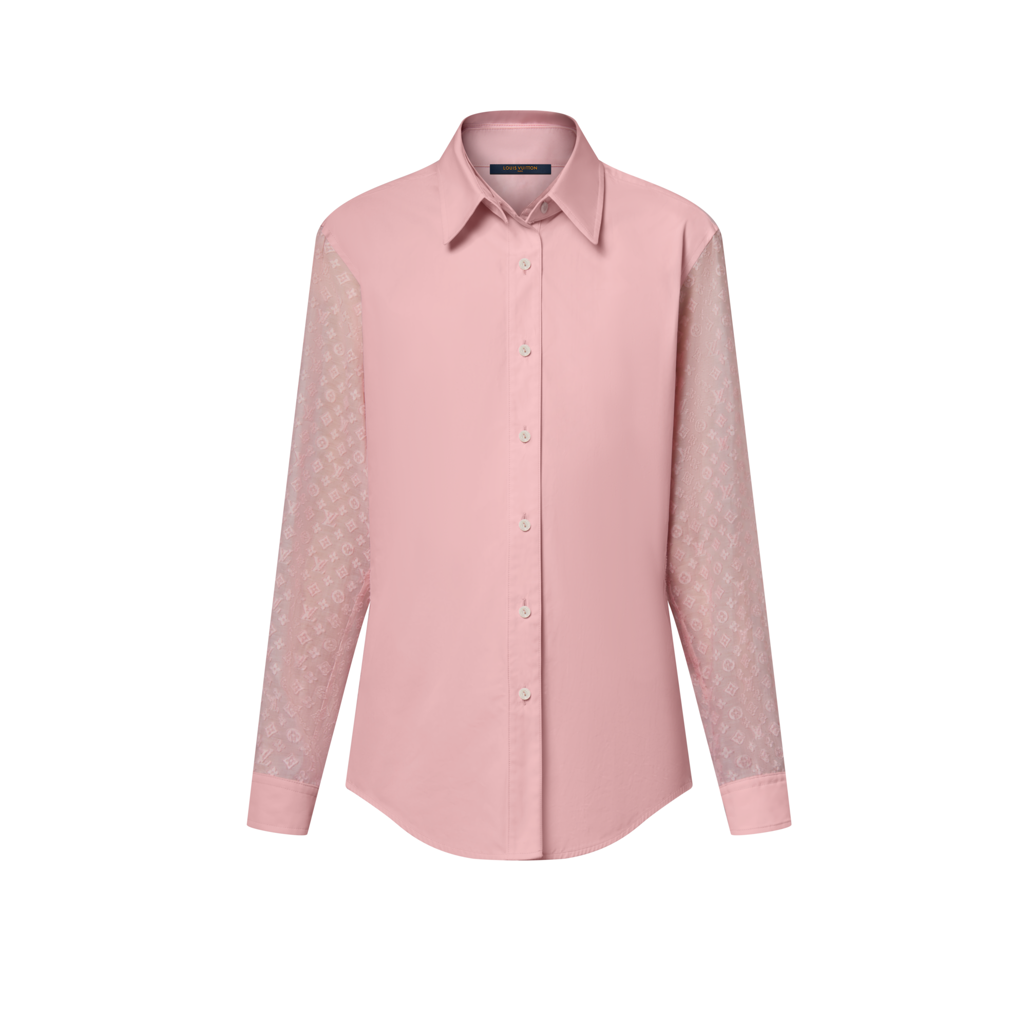 Camisa con mangas Monogram  Mujer Prêt-à-Porter Tops | LOUIS VUITTON (Zoom de producto)