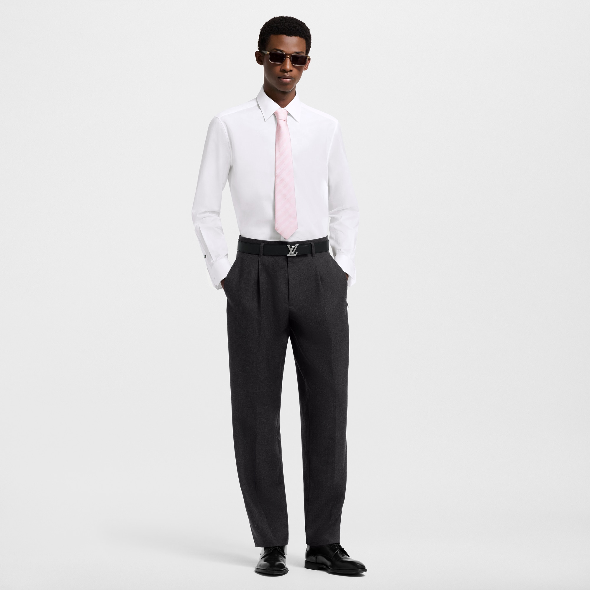Camisa Damier de manga larga  Hombre Prêt-à-Porter Camisas | LOUIS VUITTON (Zoom de producto)