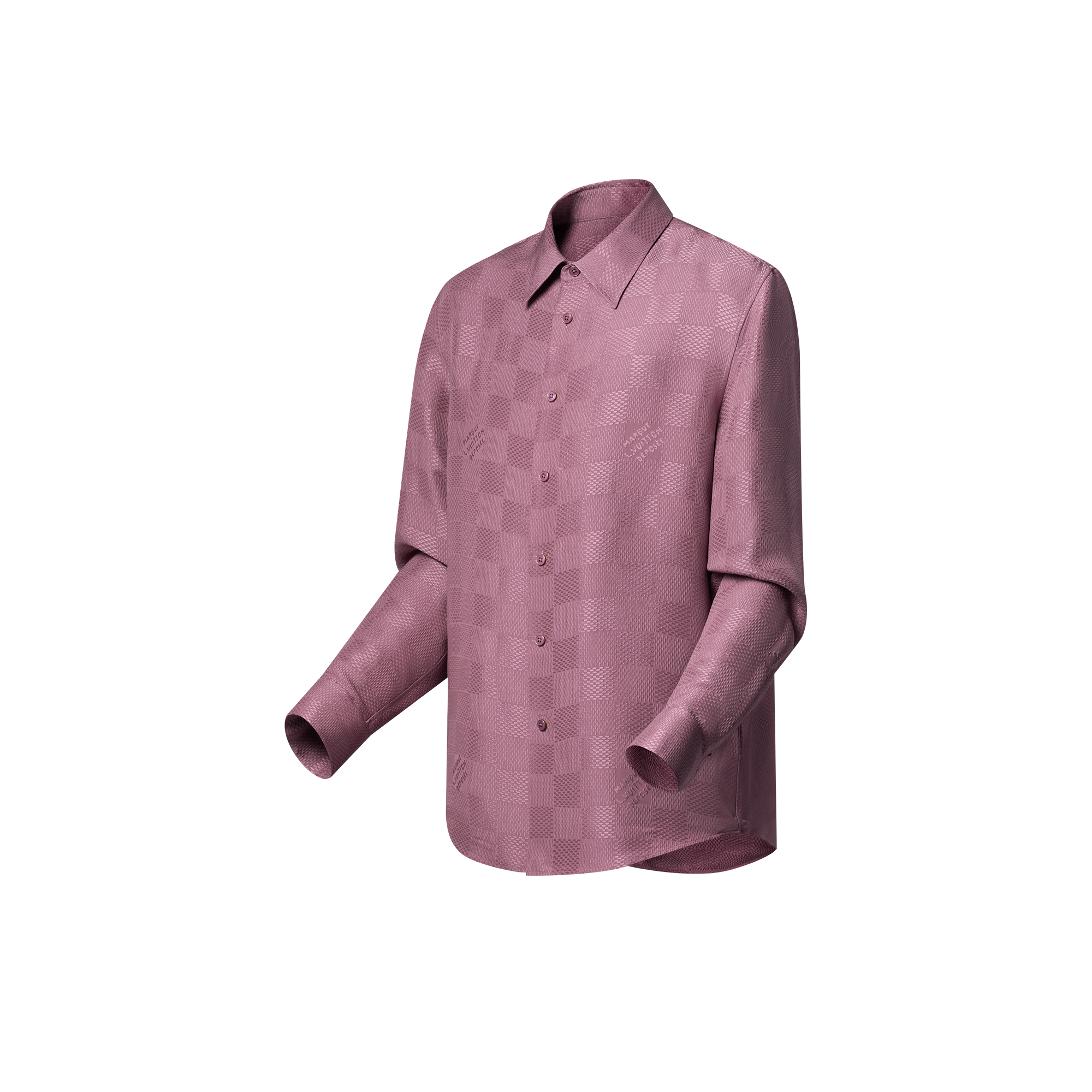 Camisa Damier de seda  Hombre Prêt-à-Porter Camisas | LOUIS VUITTON (Zoom de producto)