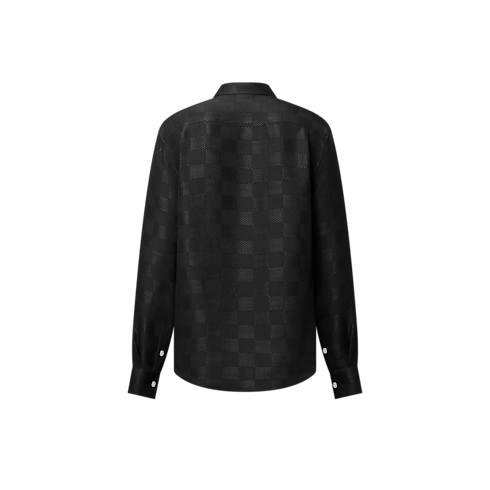 Camisa Damier de seda Hombre Prêt-à-Porter Camisas | LOUIS VUITTON (Zoom de producto)
