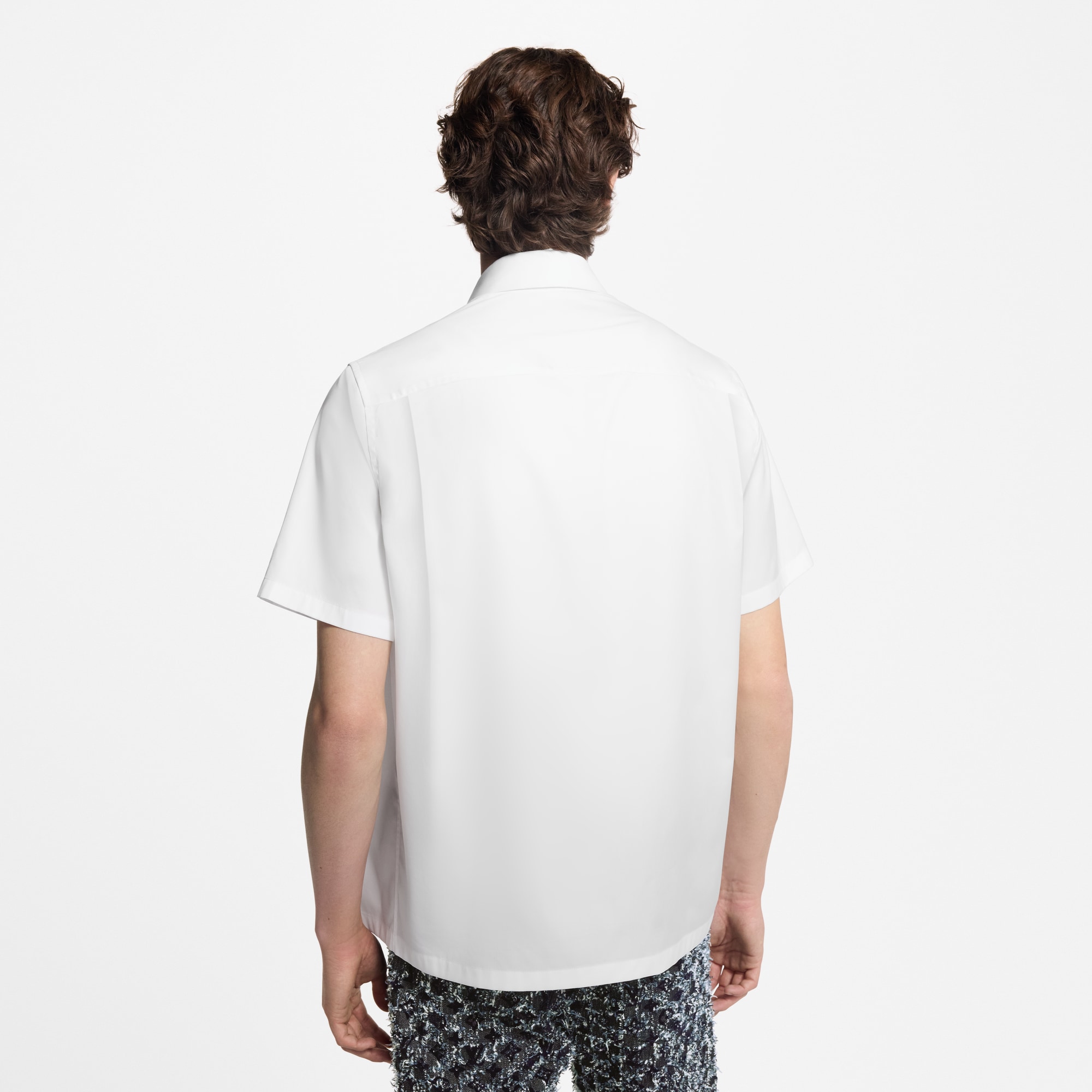Camisa de manga corta con bolsillo Monogram  Hombre Prêt-à-Porter Camisas | LOUIS VUITTON (Zoom de producto)