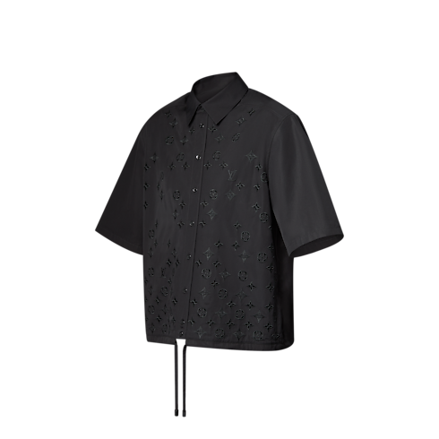 Camisa de manga corta con flores Monogram Hombre Prêt-à-Porter Camisas | LOUIS VUITTON (Zoom de producto)