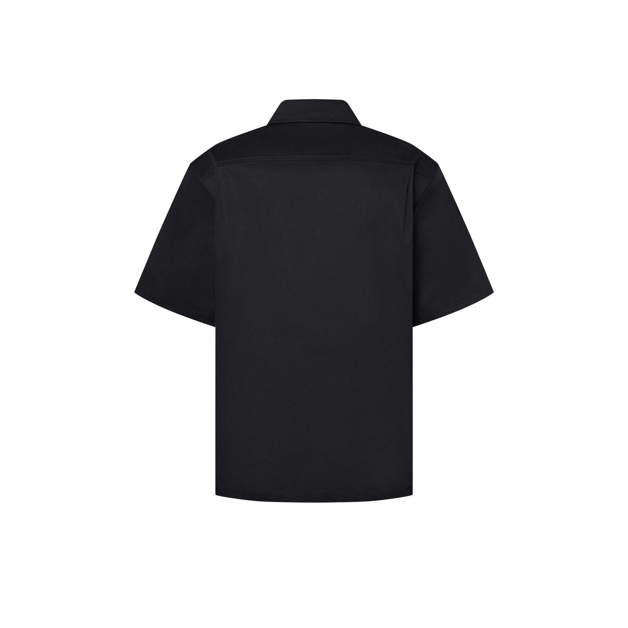 Camisa de manga corta en algodón  Hombre Prêt-à-Porter Camisas | LOUIS VUITTON (Zoom de producto)