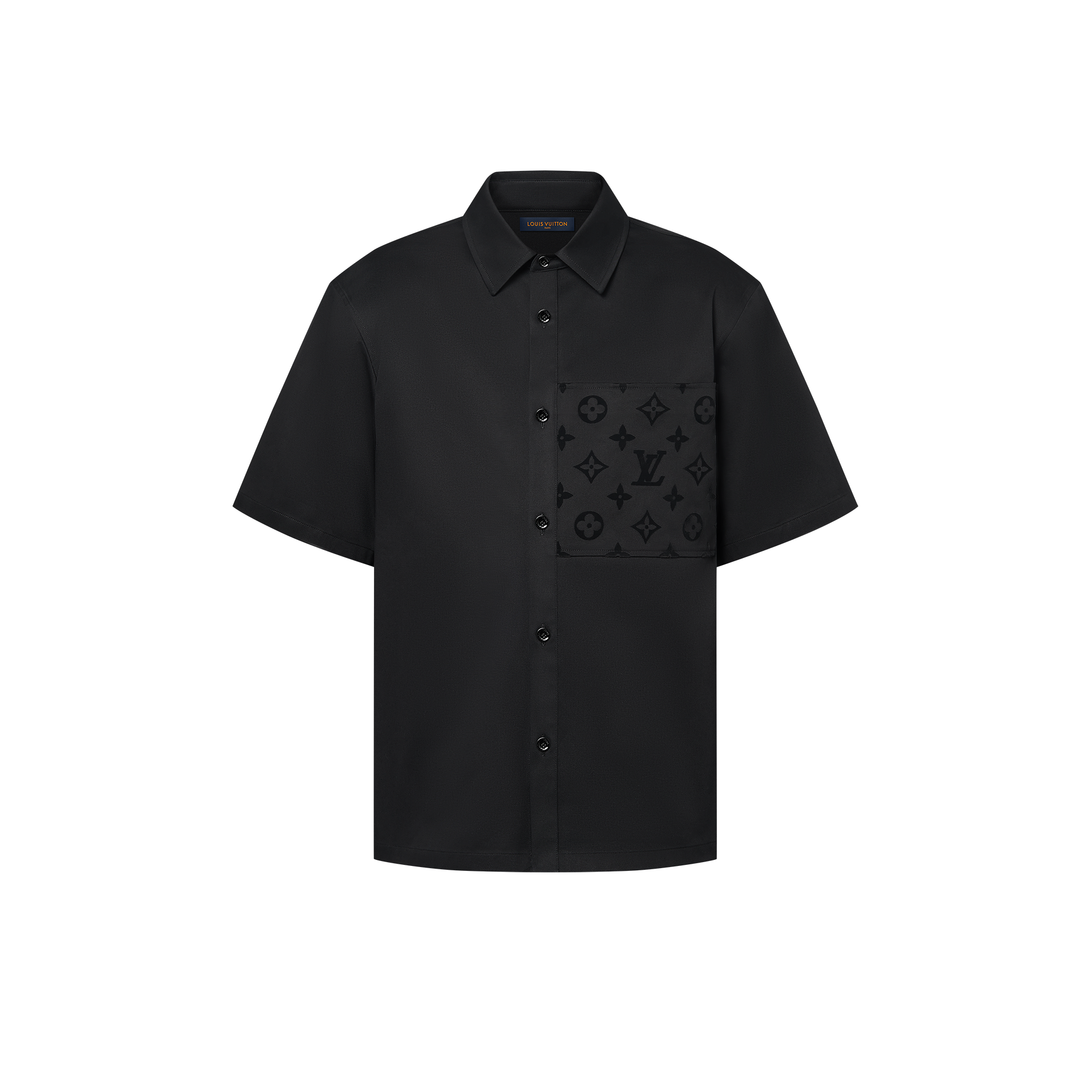 Camisa de manga corta en algodón  Hombre Prêt-à-Porter Camisas | LOUIS VUITTON (Zoom de producto)