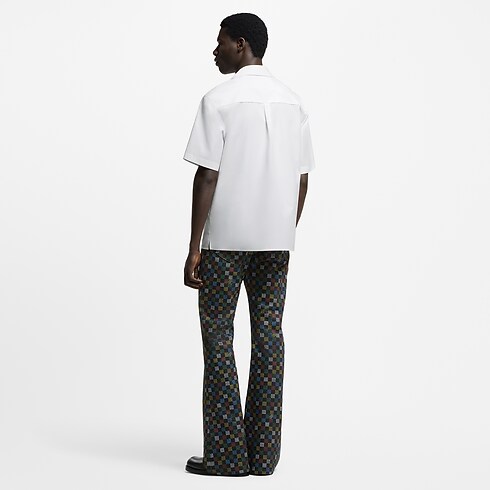 Camisa de manga corta en algodón Hombre Prêt-à-Porter Camisas | LOUIS VUITTON (Zoom de producto)