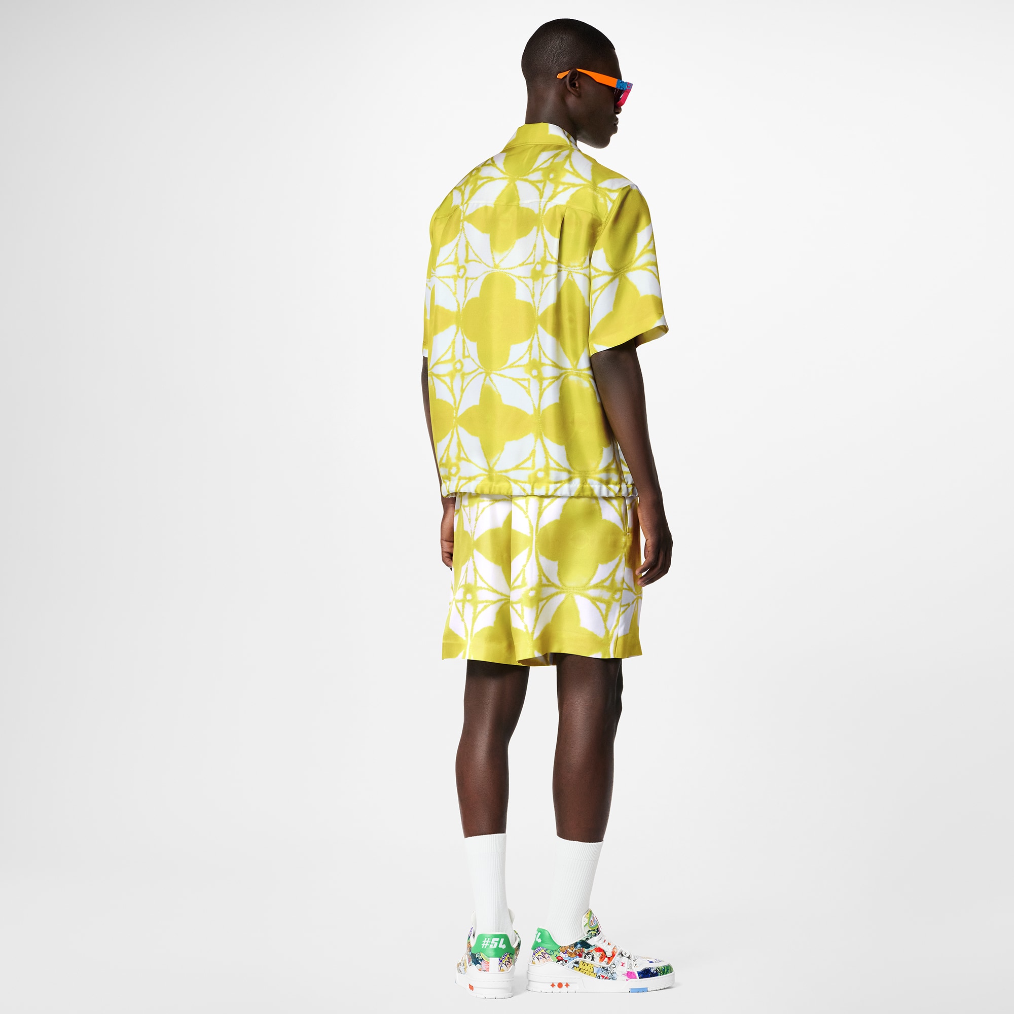 Camisa de manga corta Monogram Shibori  Hombre Prêt-à-Porter Camisas | LOUIS VUITTON (Zoom de producto)