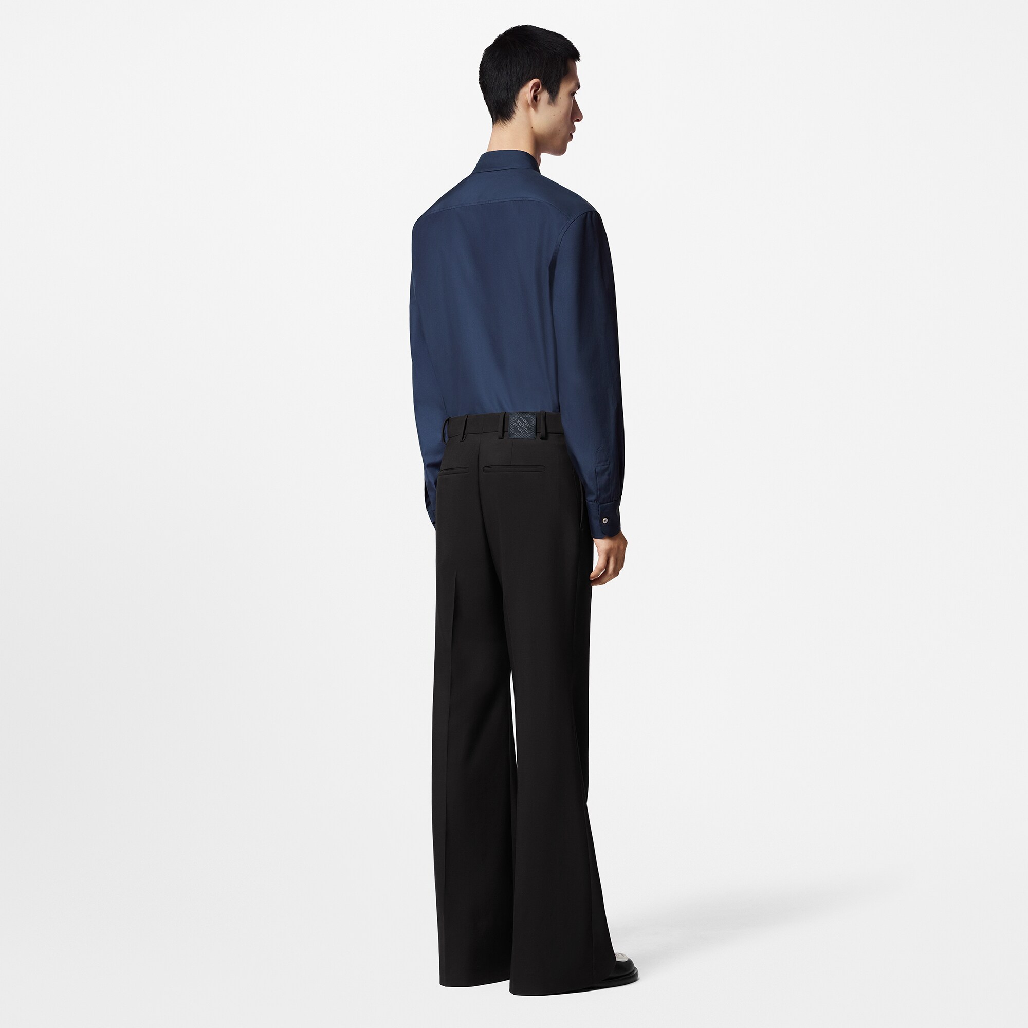 Camisa de manga larga en algodón  Hombre Prêt-à-Porter Camisas | LOUIS VUITTON (Zoom de producto)