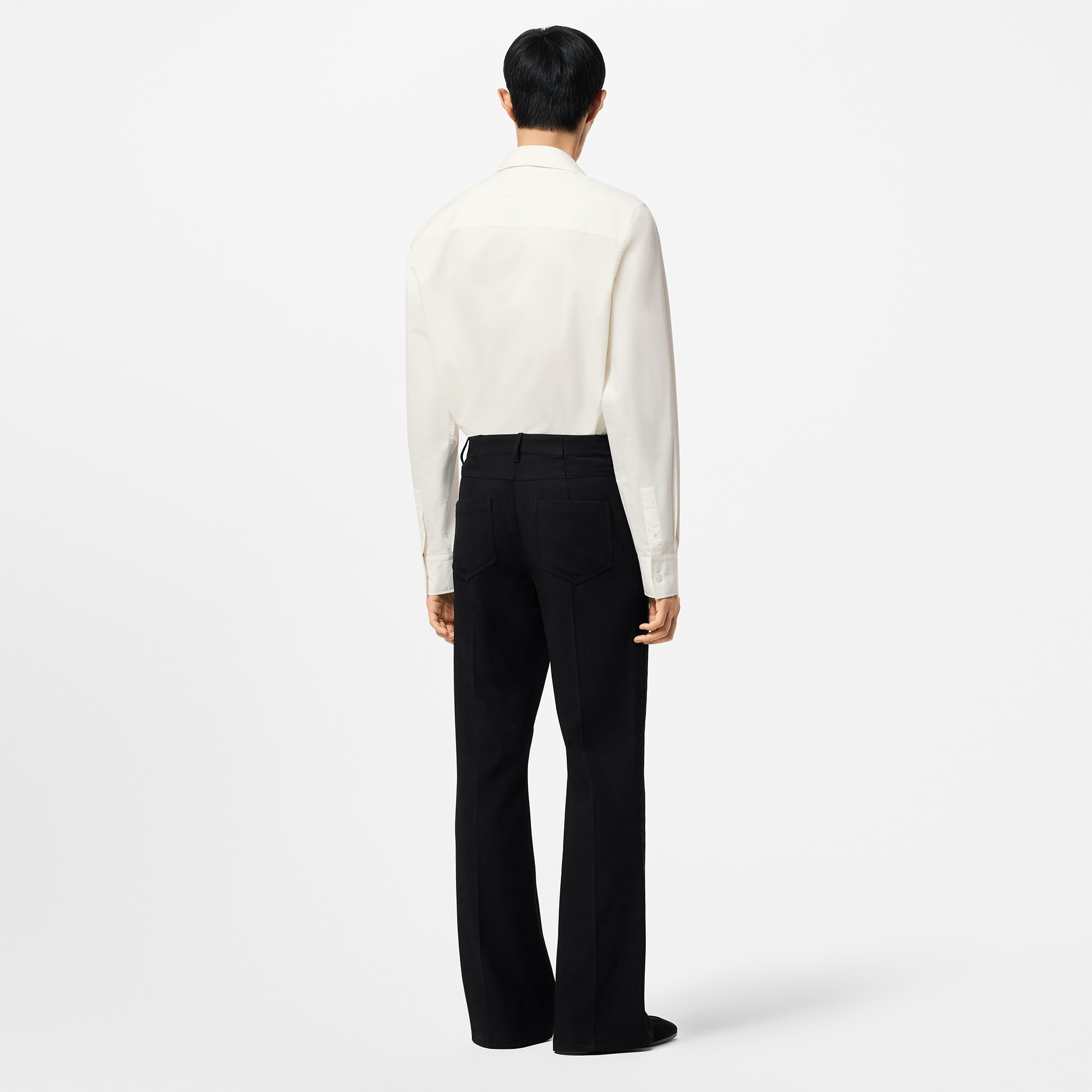 Camisa de manga larga y cuello abierto  Hombre Prêt-à-Porter Camisas | LOUIS VUITTON (Zoom de producto)