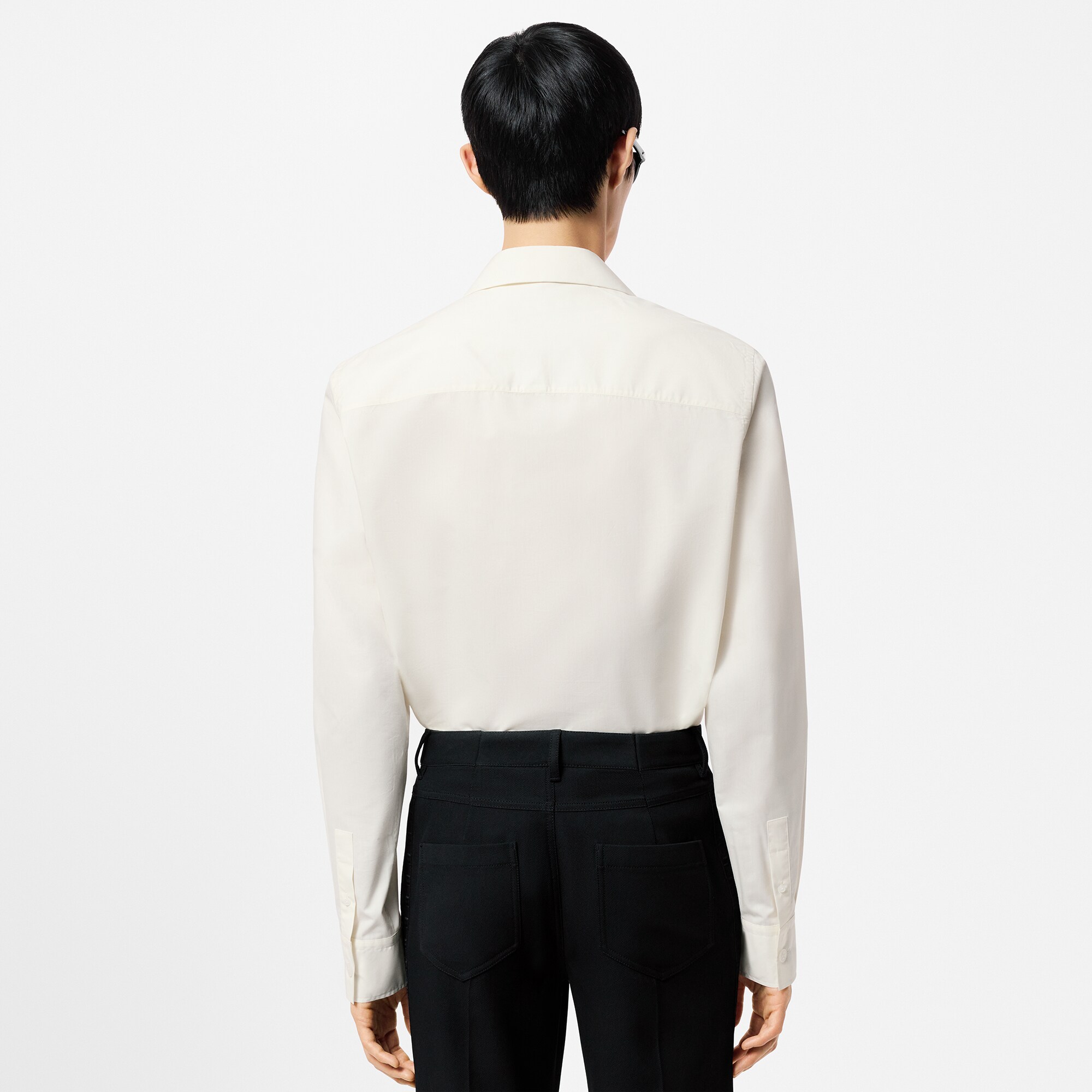 Camisa de manga larga y cuello abierto  Hombre Prêt-à-Porter Camisas | LOUIS VUITTON (Zoom de producto)