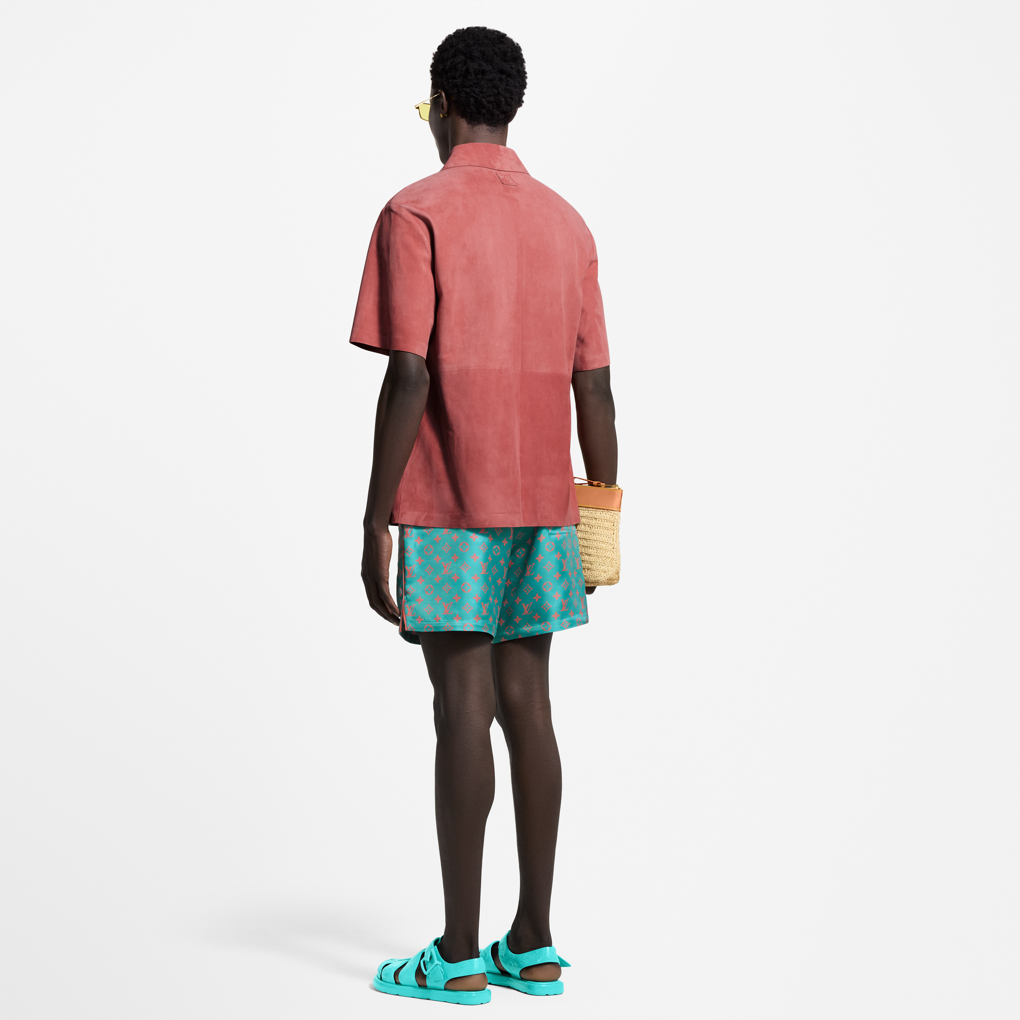 Camisa de piel con perforaciones  Hombre Prêt-à-Porter Camisas | LOUIS VUITTON (Zoom de producto)