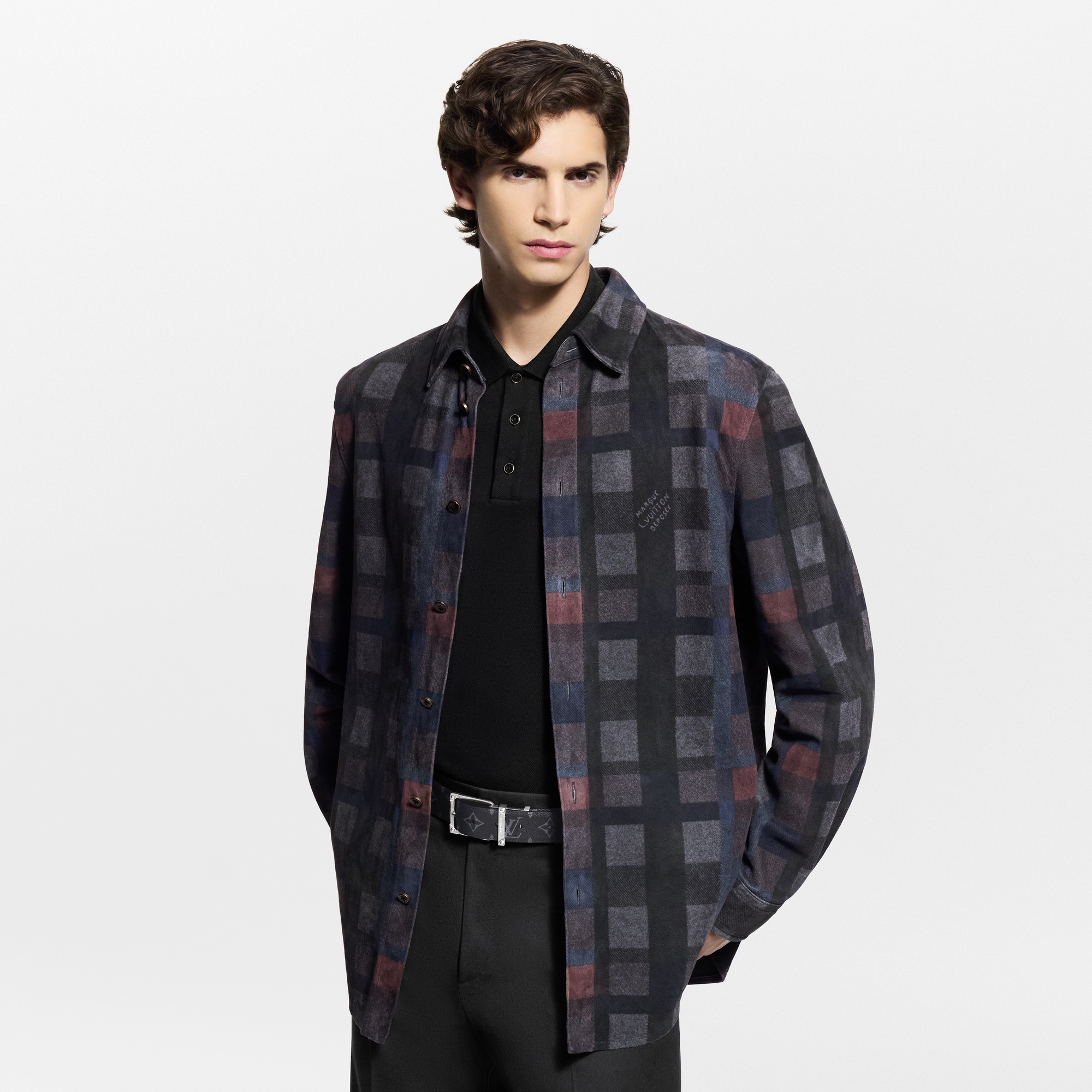 Camisa de piel estampada  Hombre Prêt-à-Porter Todo Prêt-à-Porter | LOUIS VUITTON (Zoom de producto)