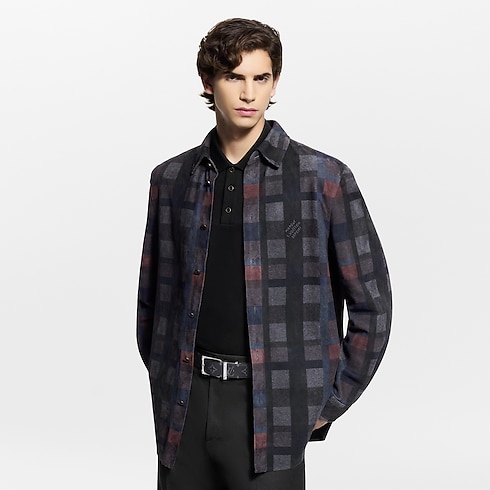 Camisa de piel estampada Hombre Prêt-à-Porter Todo Prêt-à-Porter | LOUIS VUITTON (Zoom de producto)